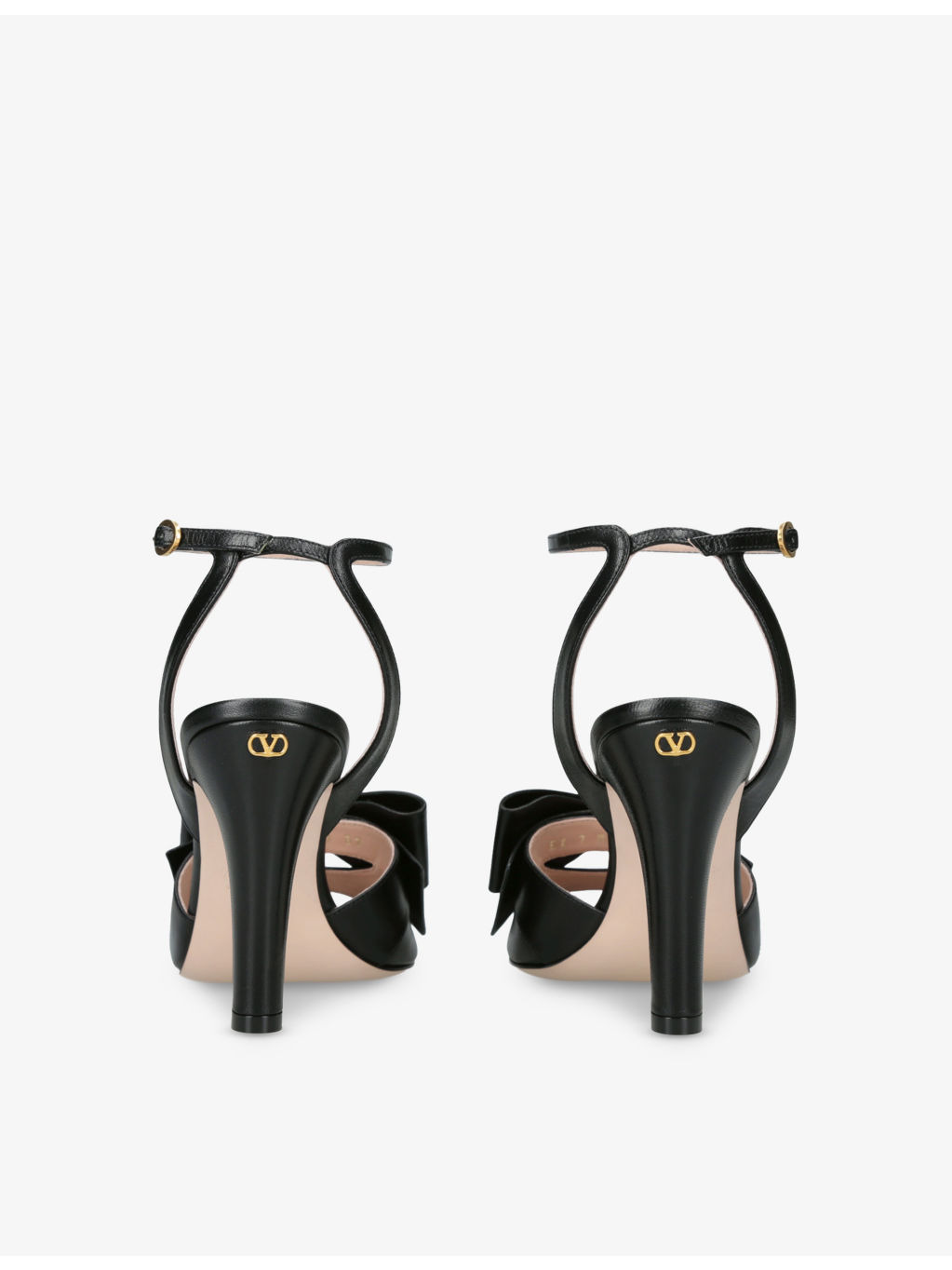 Bowow Pump 95 Heeled Leather Sandals - 4