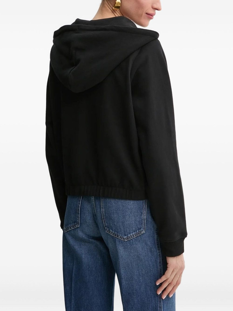 BOSS long-sleeve zip-front hooded outlook