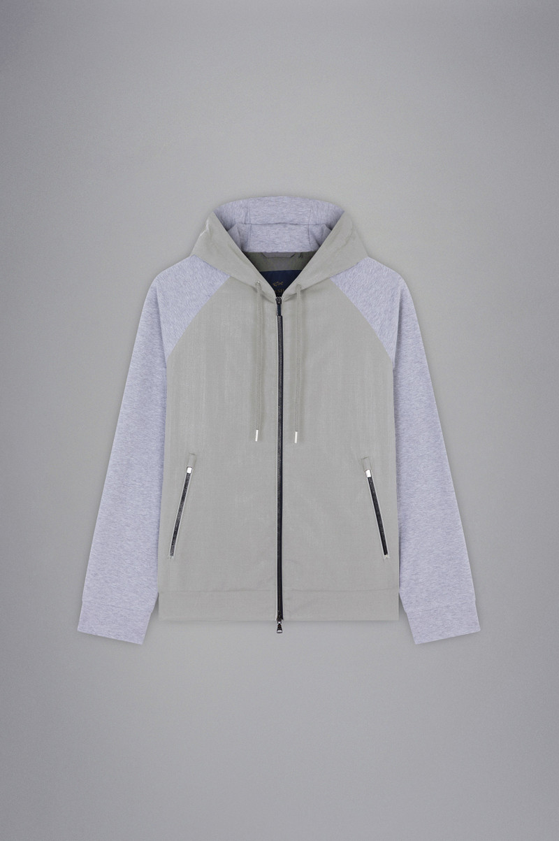 WOOL AND SILK HYBRID JACKET 1