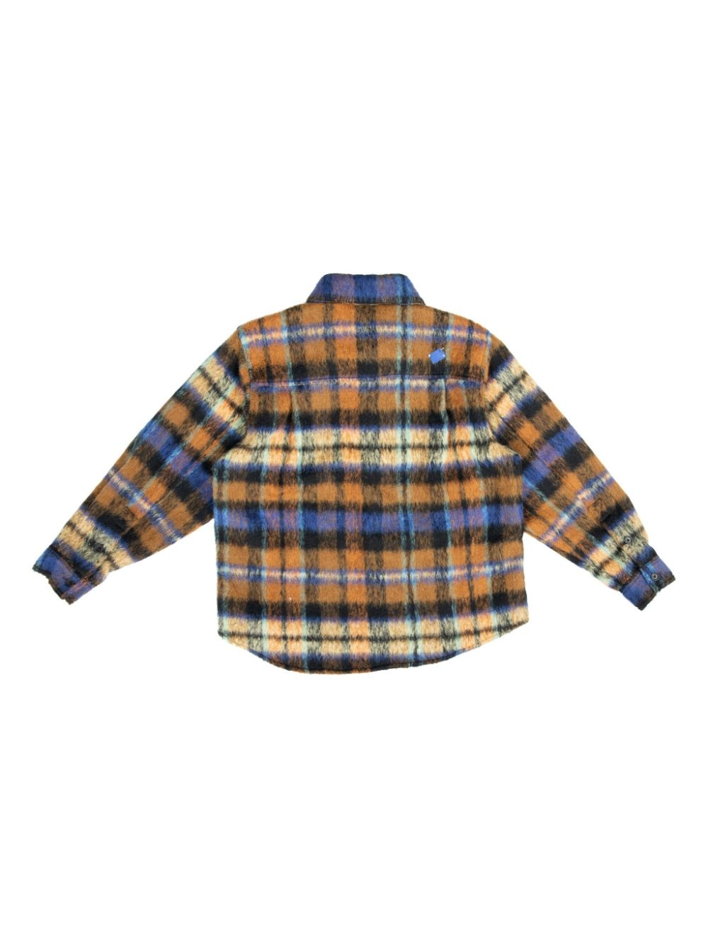 check-pattern shirt - 2