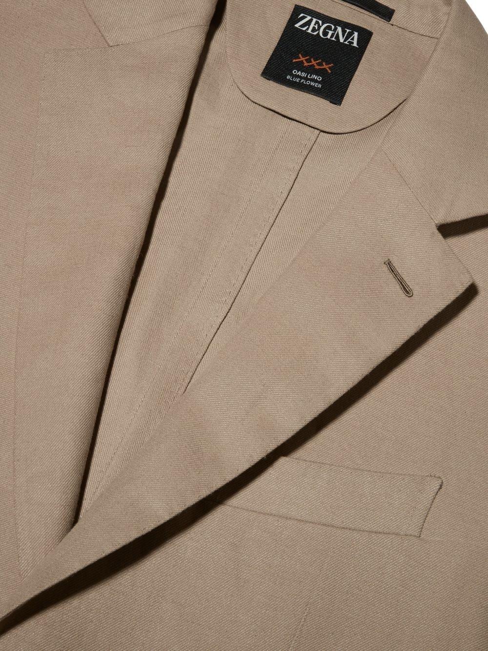 linen blazer - 2