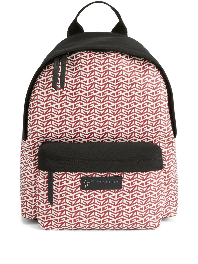 Bud logo-monogram backpack 1
