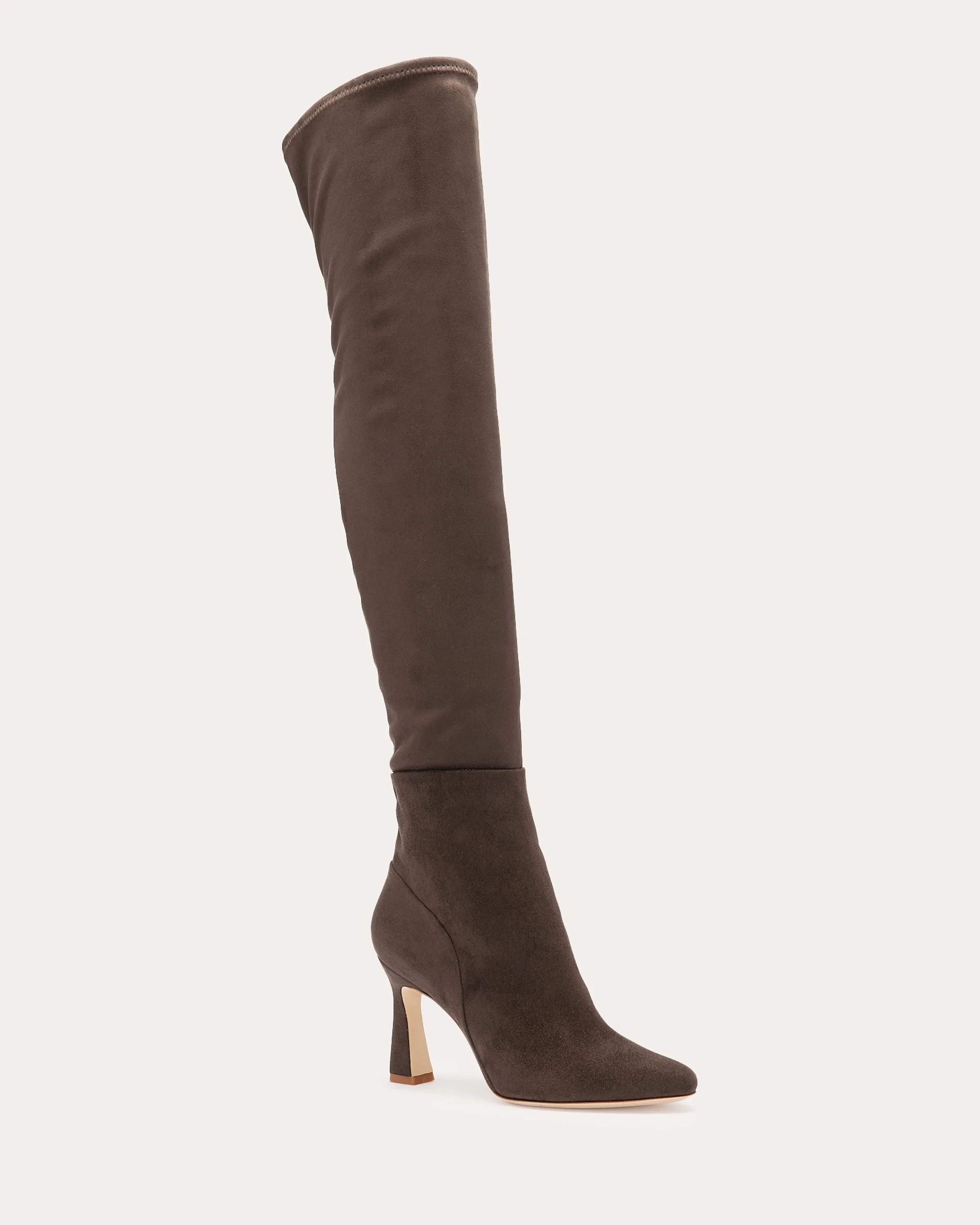 Dara Suede Over-The-Knee Boots | CHOCOLATE SUEDE - 1