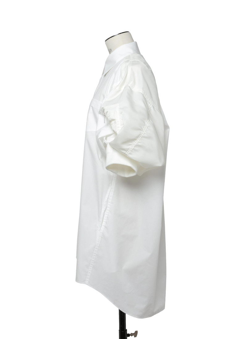 Cotton Poplin x Nylon Twill Dress 3