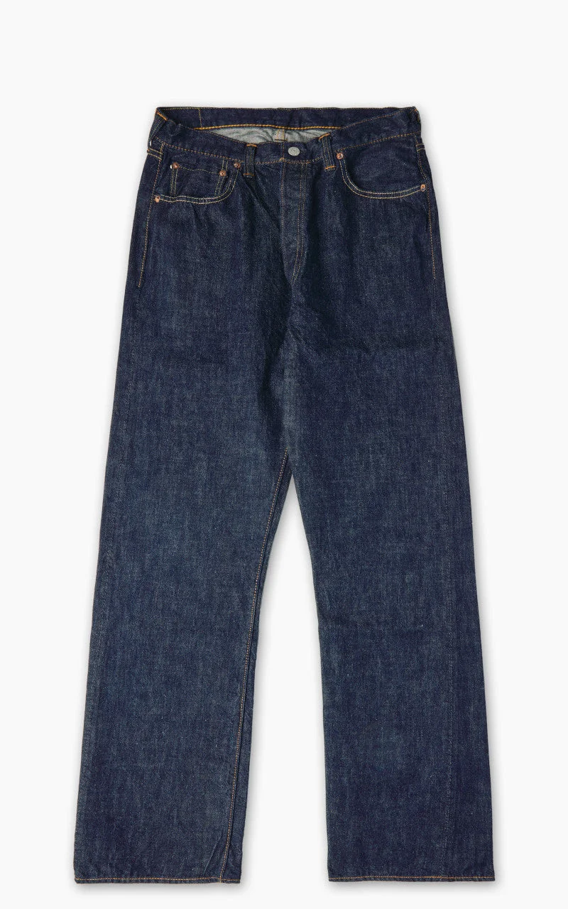 FULLCOUNT 0105W WIDE SELVEDGE DENIM ONE WASH INDIGO - 1