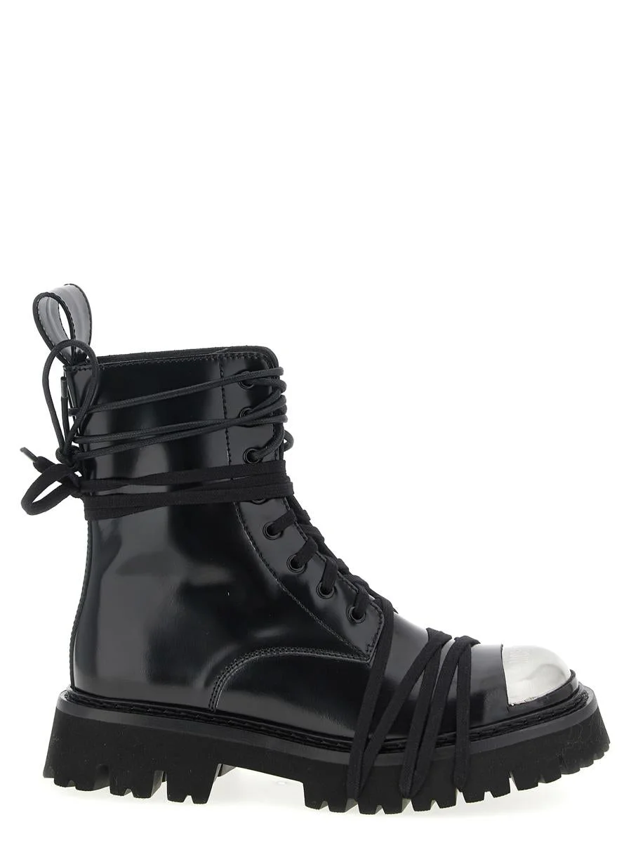 Moschino 'Combat' Combat Boots - 1