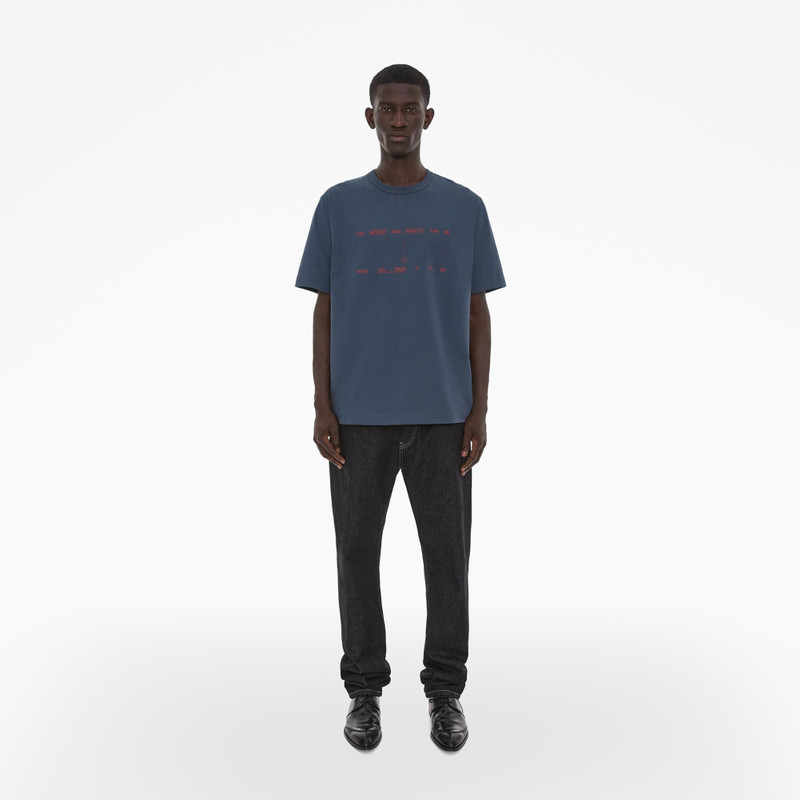 Helmut Lang SPACE LOGO TEE outlook