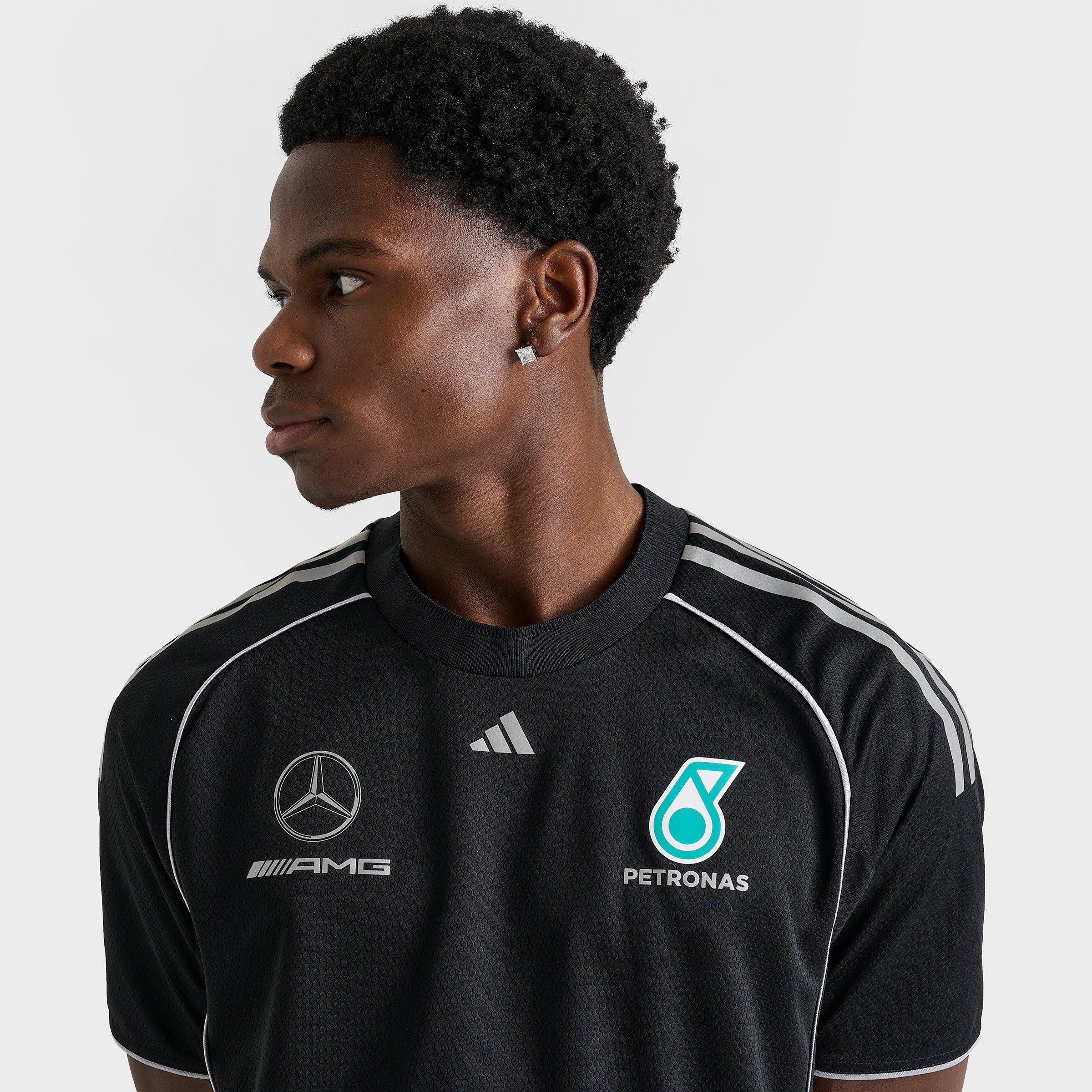 MEN'S ADIDAS X MERCEDES AMG PETRONAS FORMULA ONE TEAM MECHANICS JERSEY - 4