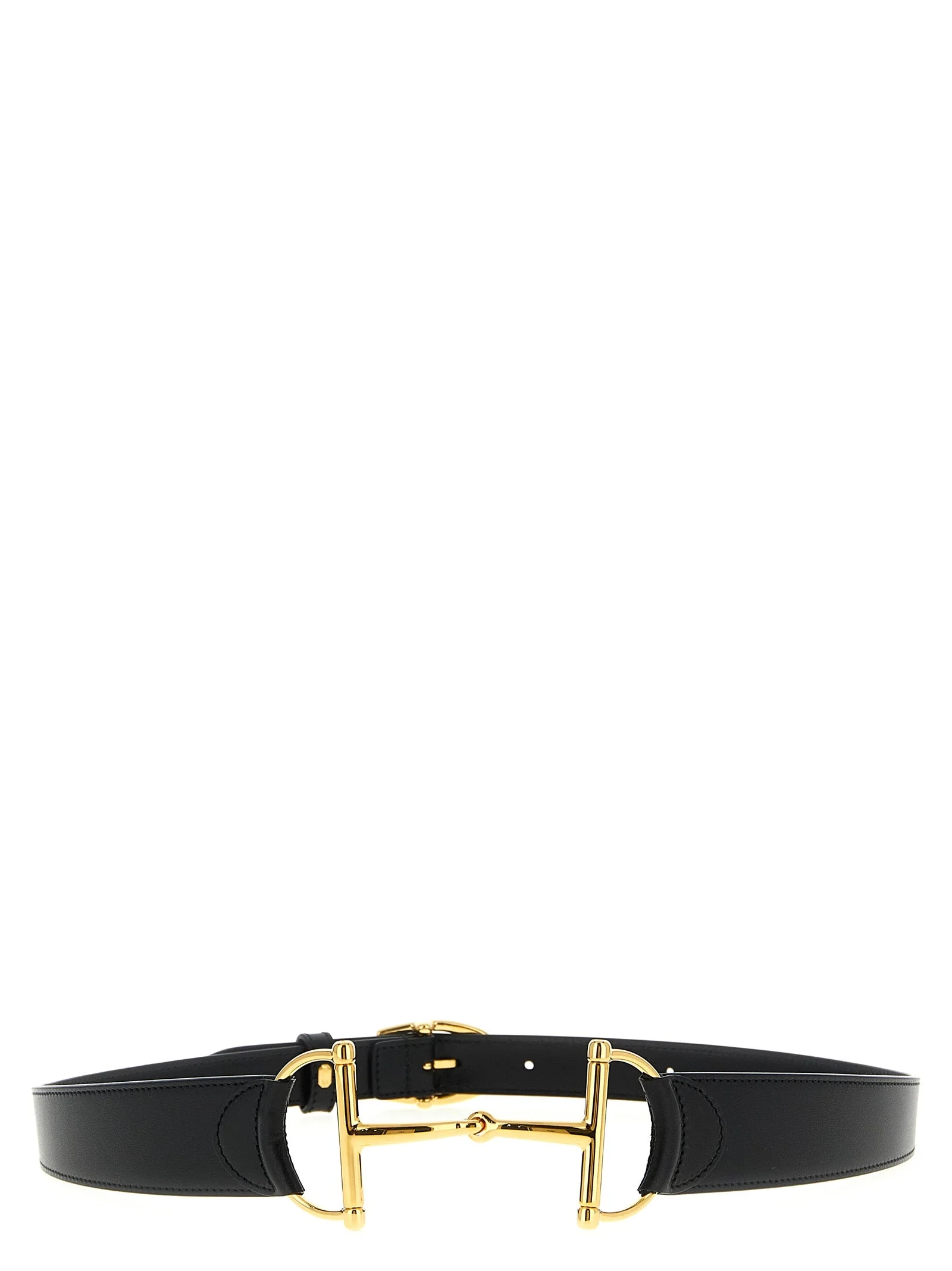 Horsebit Belt Belts Black - 1