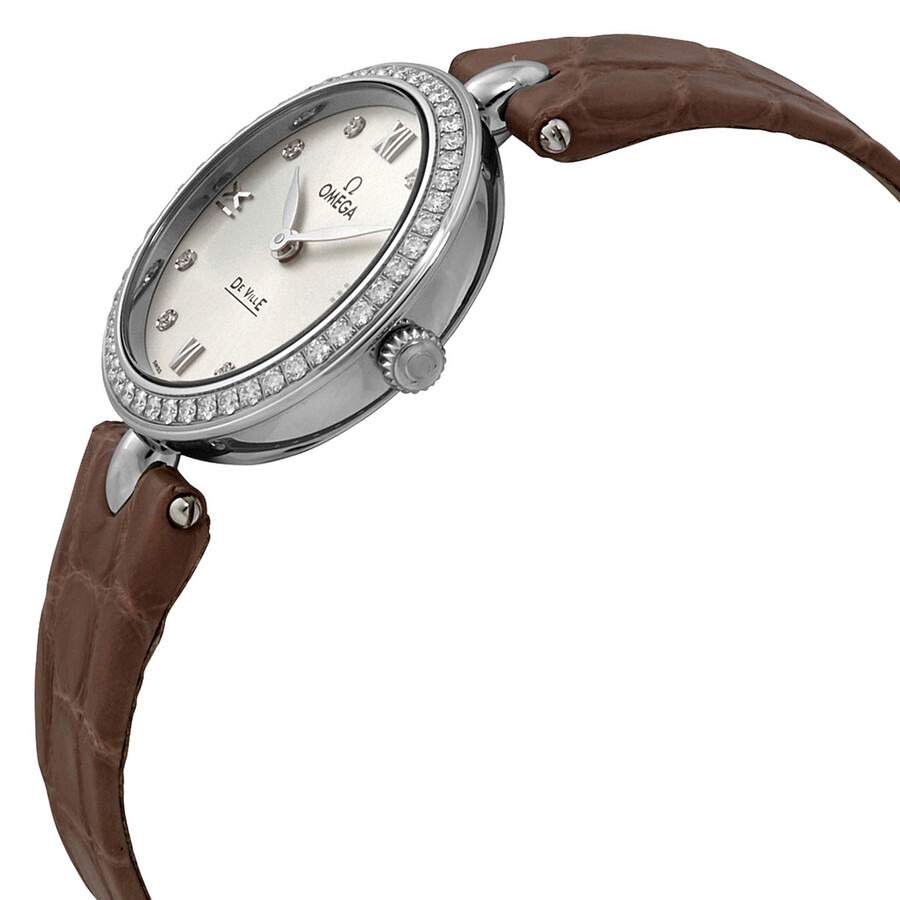 Omega De Ville Prestige Diamond Ladies Watch 424.18.27.60.52.001 - 2