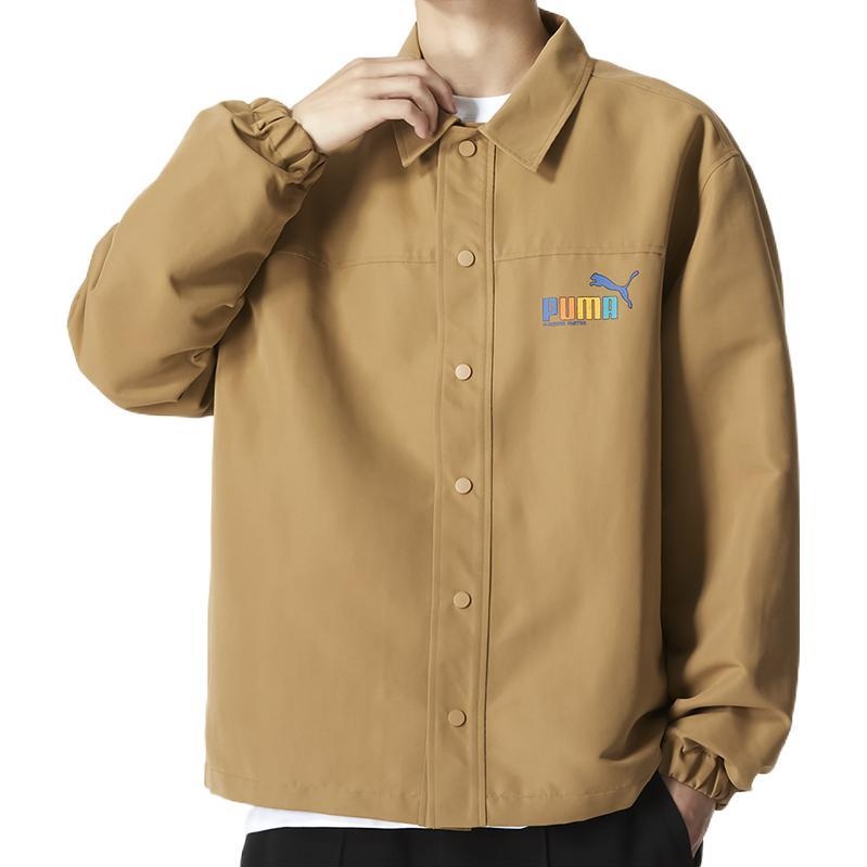 Puma Graphic Coach Jacket 'Brown' 673601-63 - 4