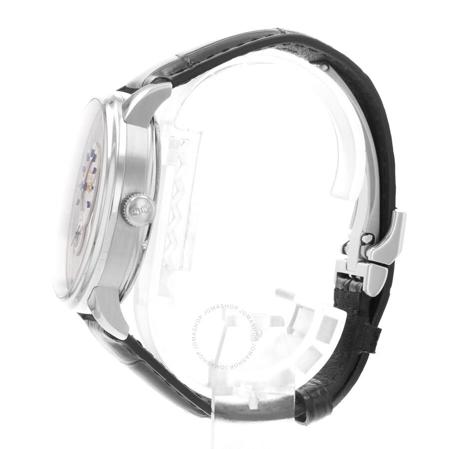 Glashutte Original - Pre-owned Glashutte Original Panomaticinverse Silver Galvanised Rhodium Dial Men's Watch 1-91-02-02- - 5