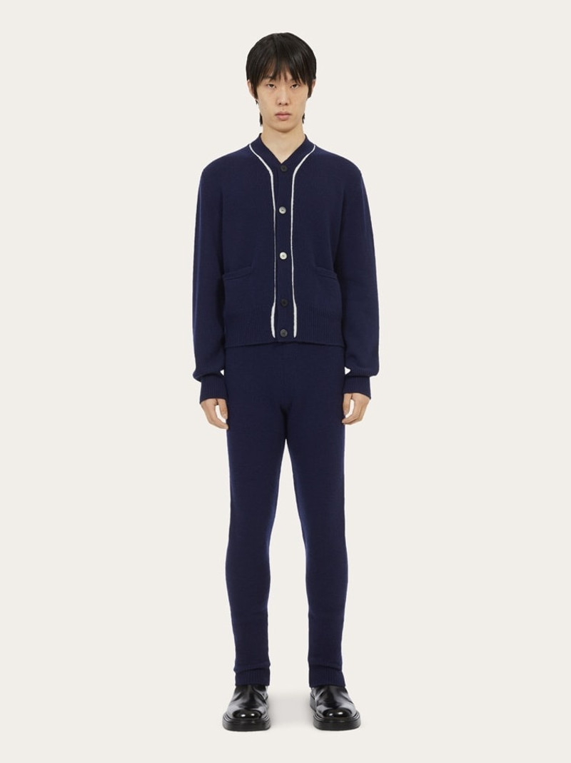 CARDIGAN WITH RIB DETAIL 6