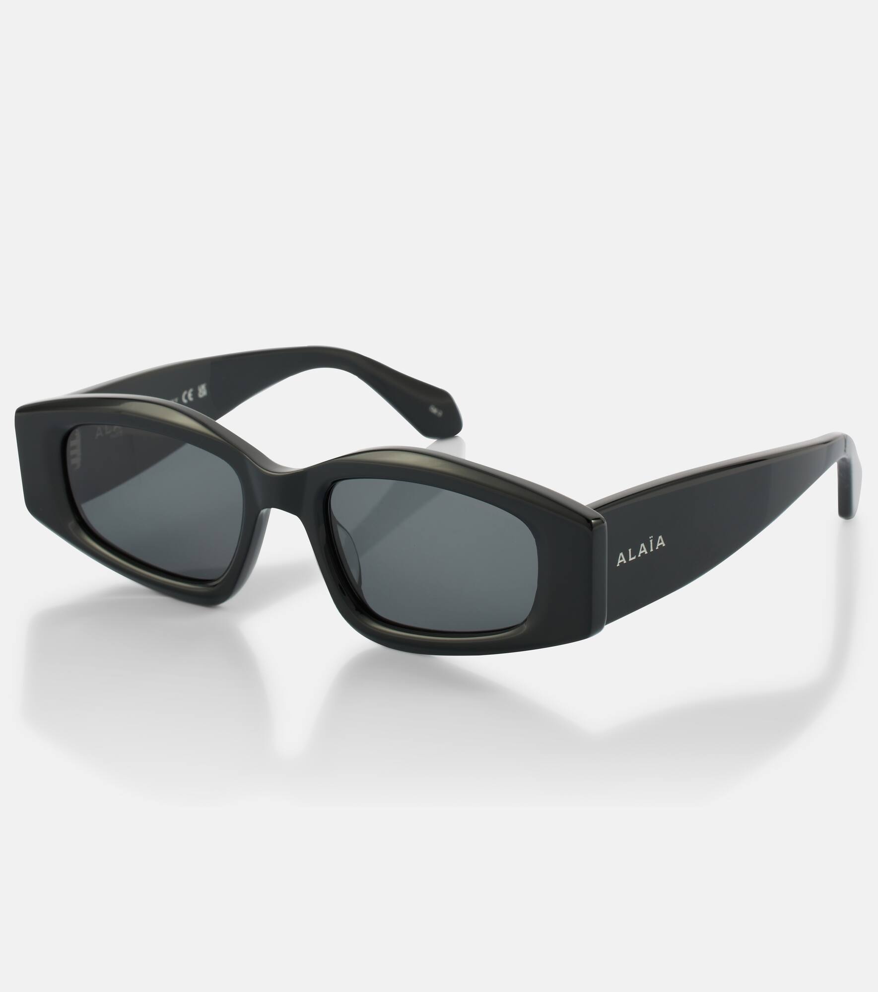 Logo rectangular sunglasses - 3