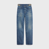 CELINE MARGARET JEANS IN DARK UNION WASH DENIM | REVERSIBLE