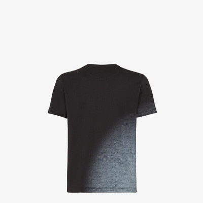 FENDI Black cotton T-shirt outlook