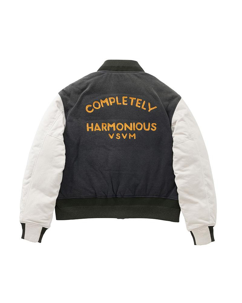 visvim VARSITY ERA DOWN JKT BLACK outlook