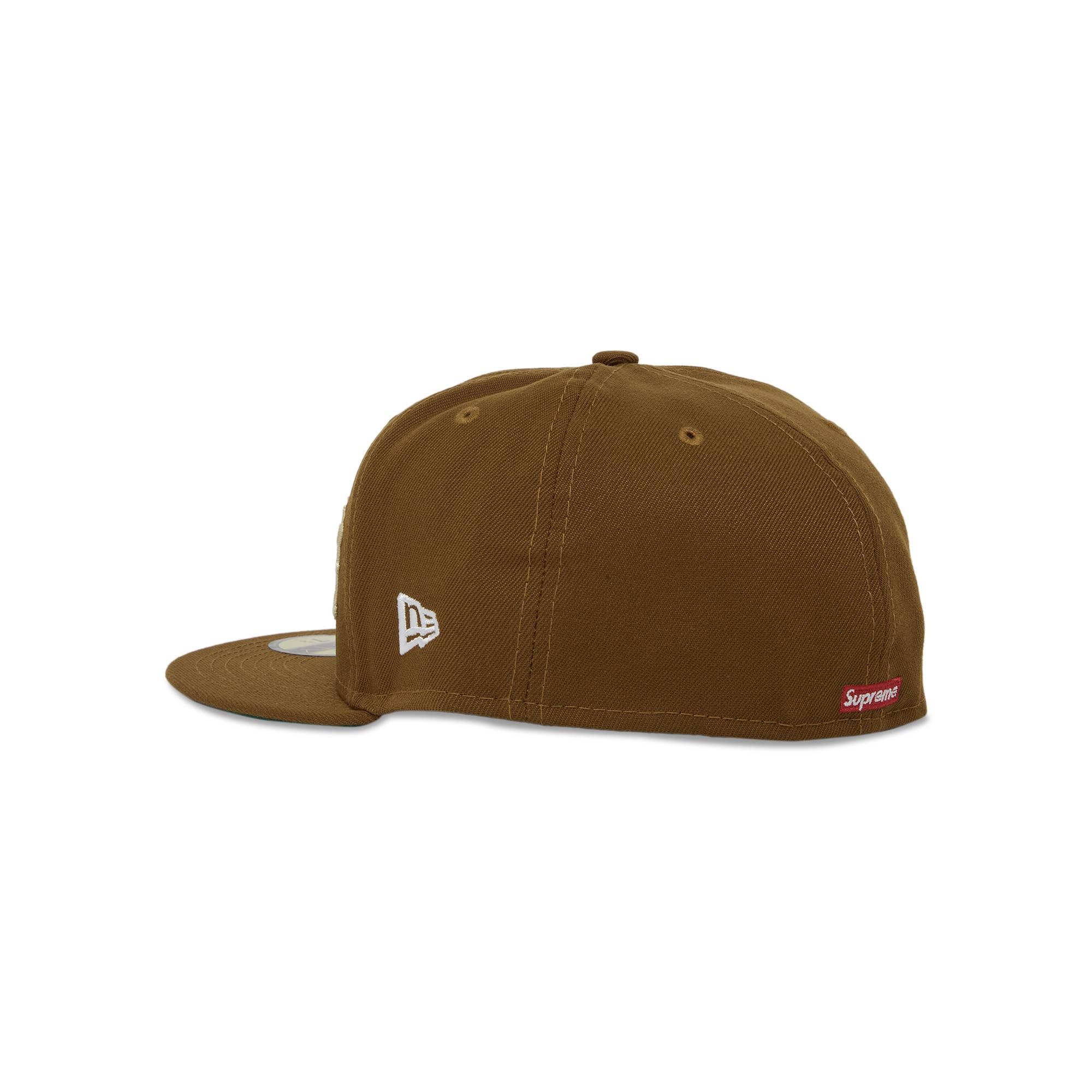 Supreme Supreme Script New Era 'Light Brown' | REVERSIBLE