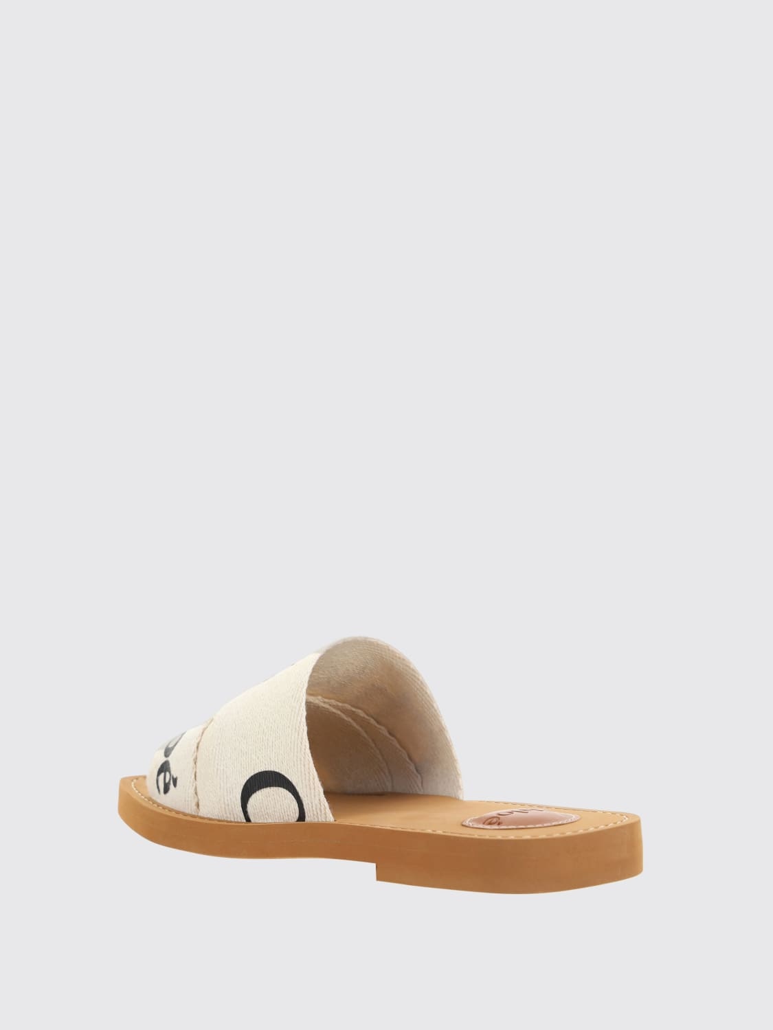 Chloé sliders in fabric and rubber - 3