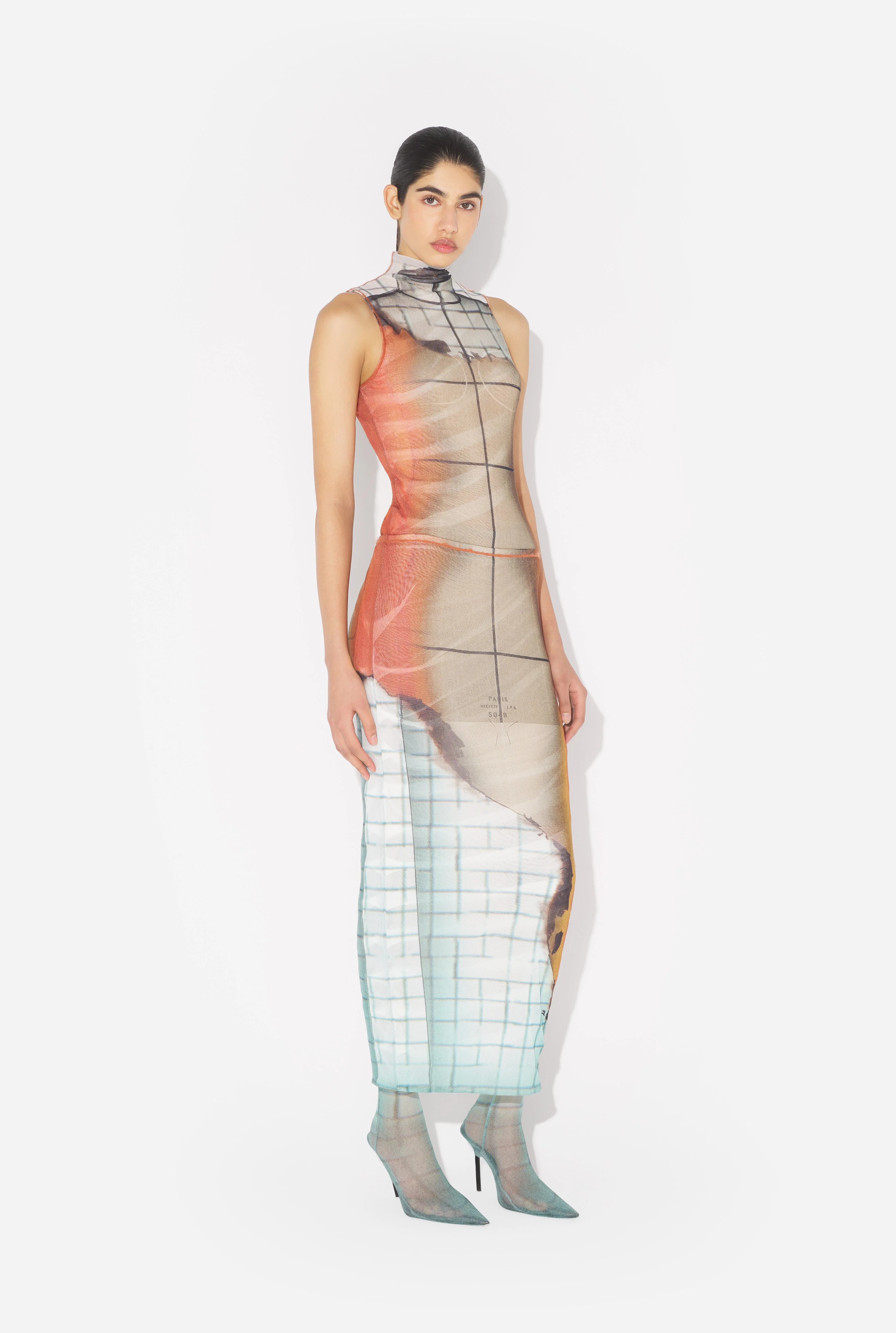 THE LONG FIRE SKIRT - 1