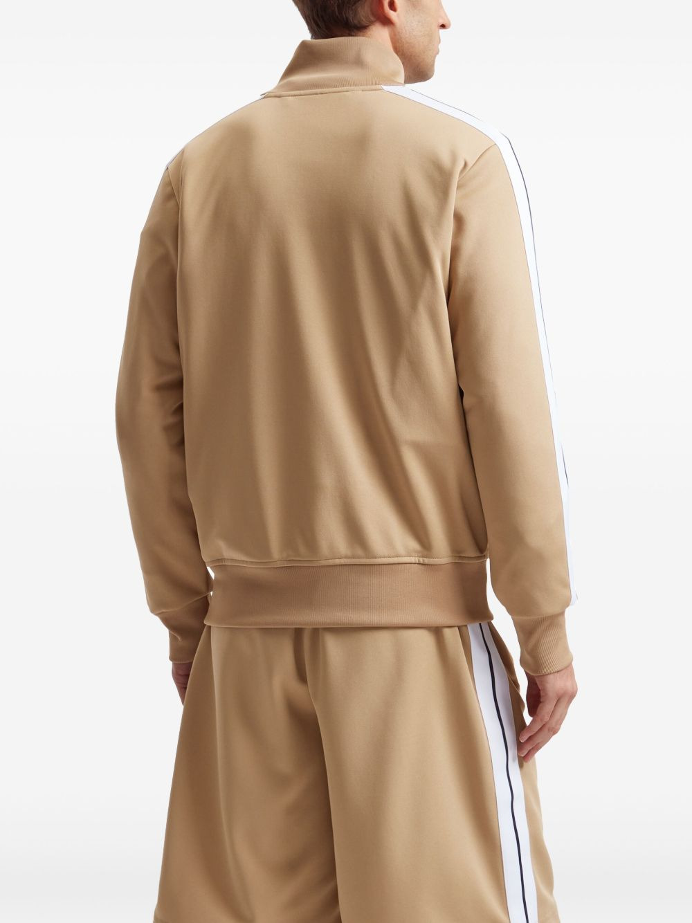 logo-print track jacket - 4