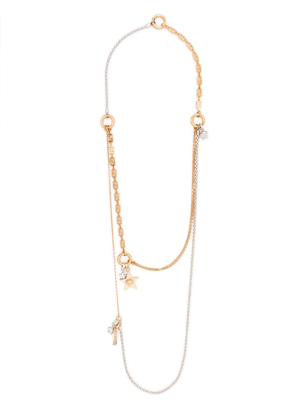 Greca double-stranded necklace - 1