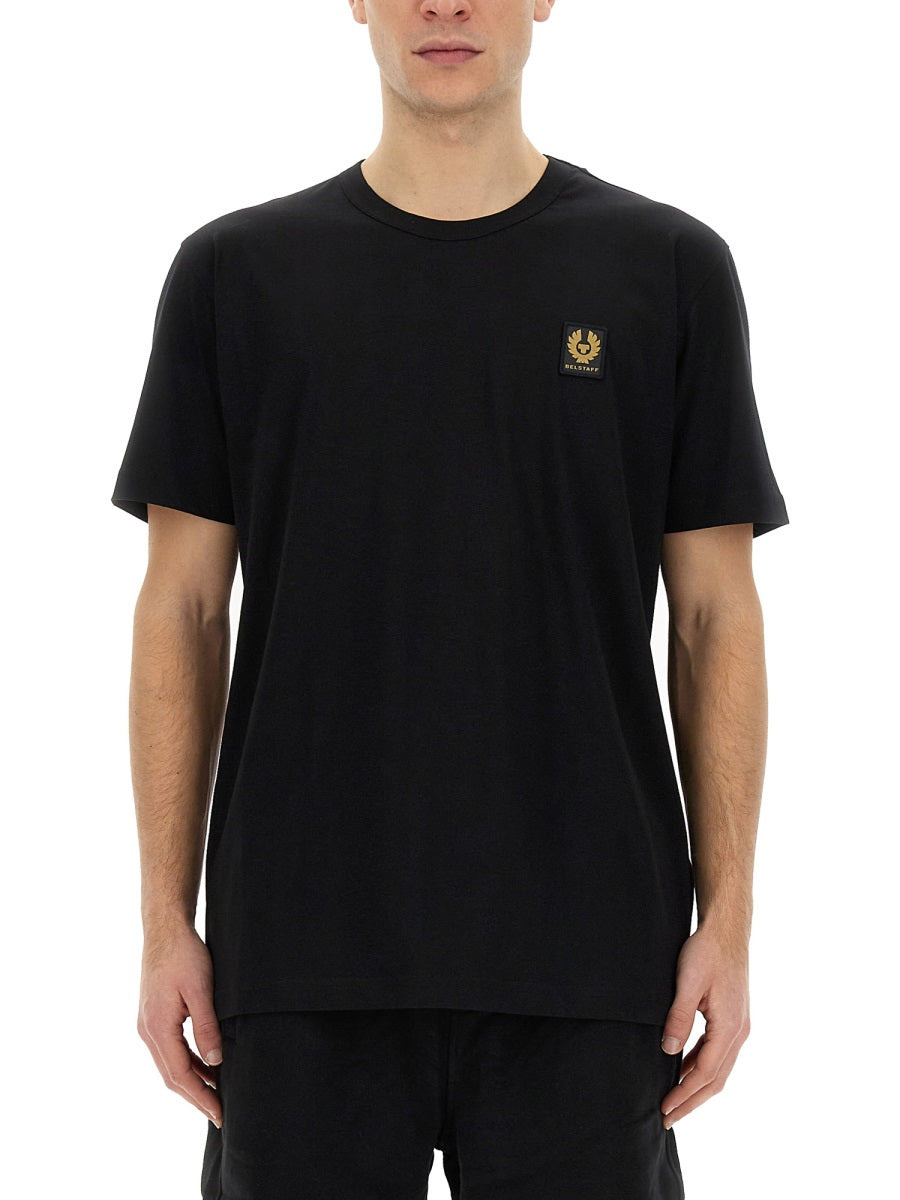 Belstaff Men T-Shirt Con Patch Logo - 1