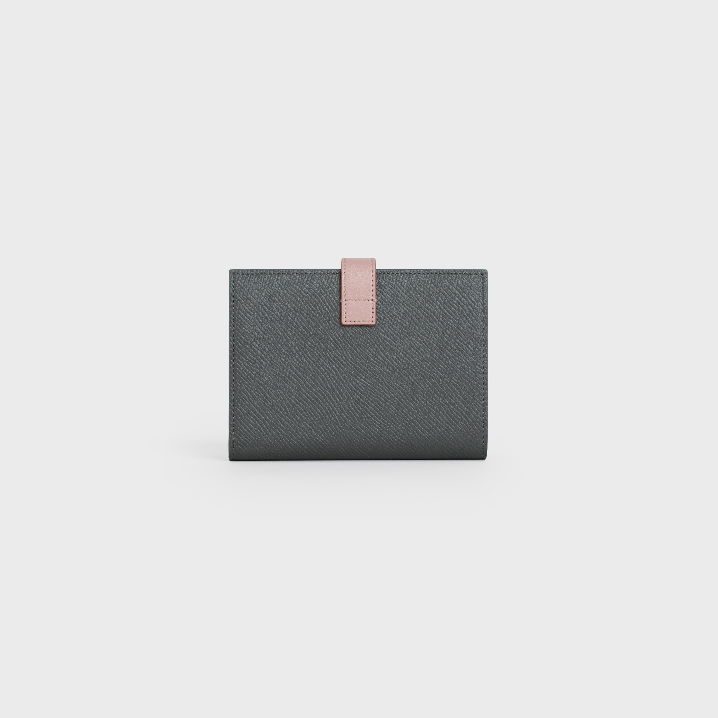 Medium strap wallet in Bicolour Grained Calfskin - 3