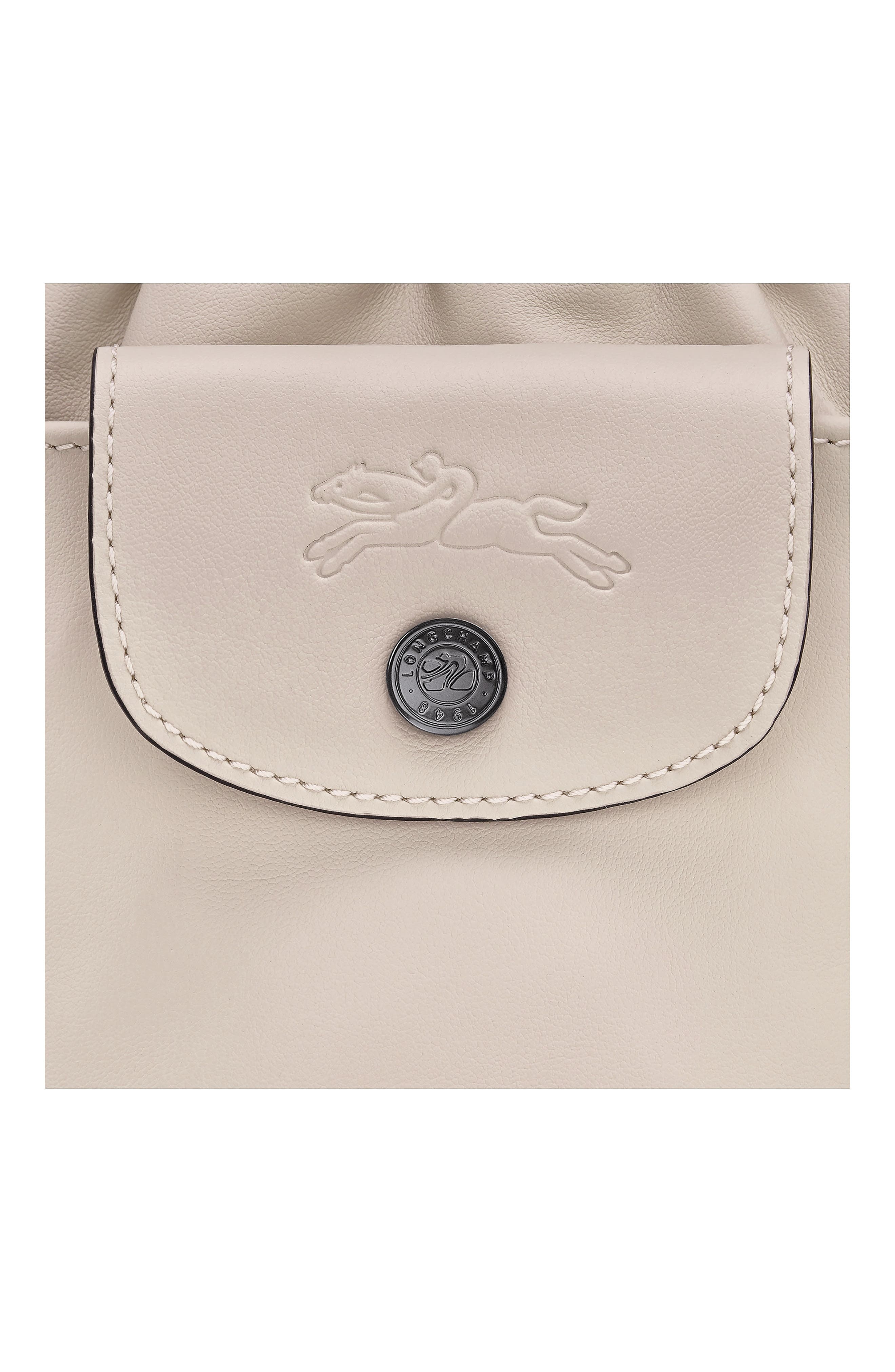 Longchamp Extra Small Le Pliage Xtra Leather Bucket Bag in Paper at Nordstrom - 5