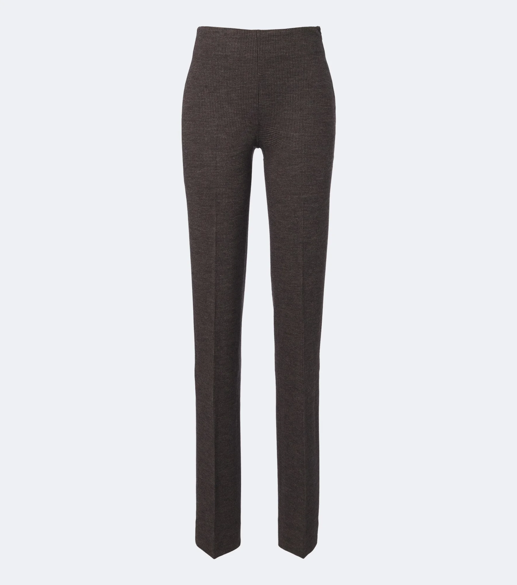 Macy wool jersey straight pants - 1