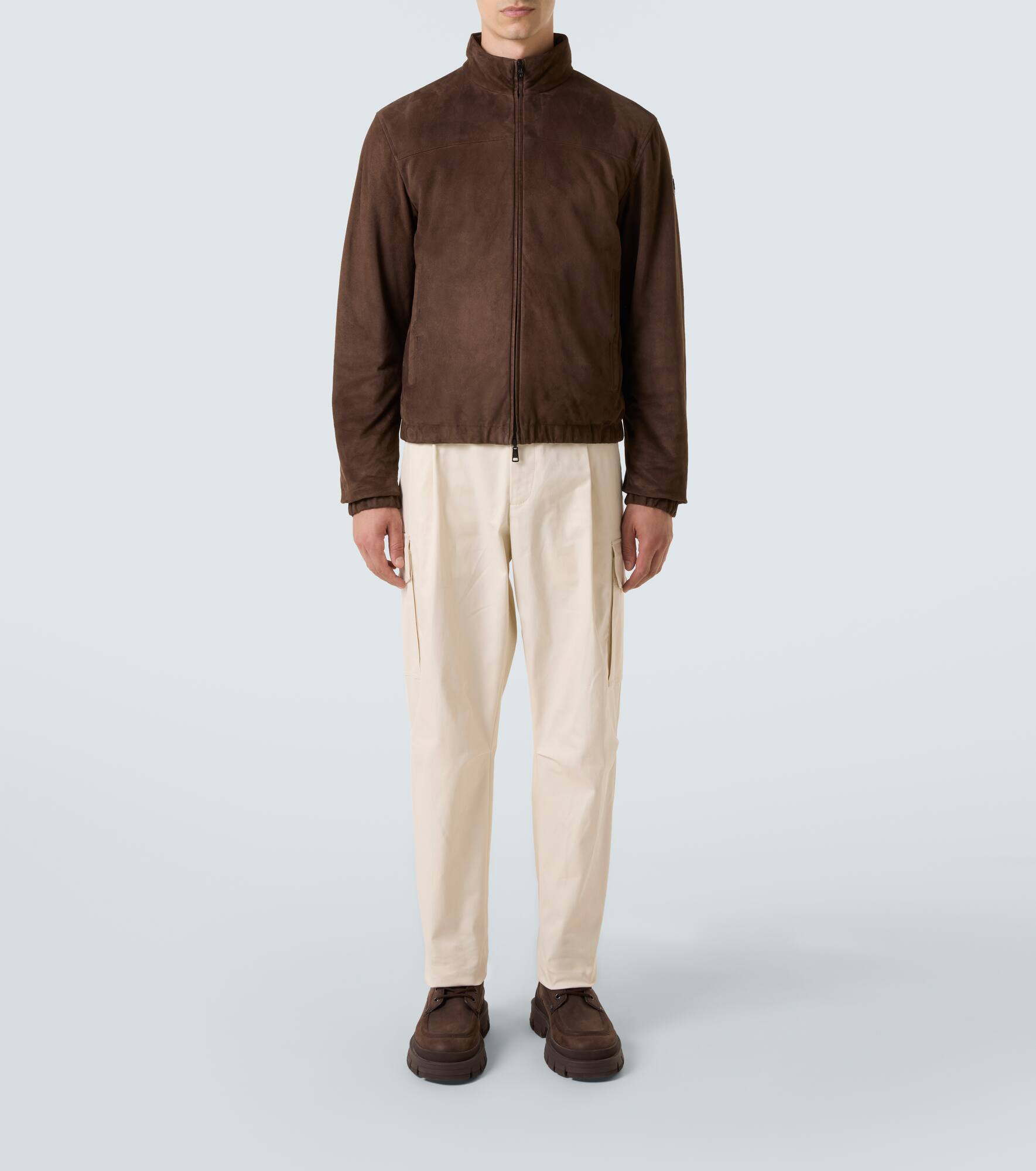Cernay suede down jacket - 2