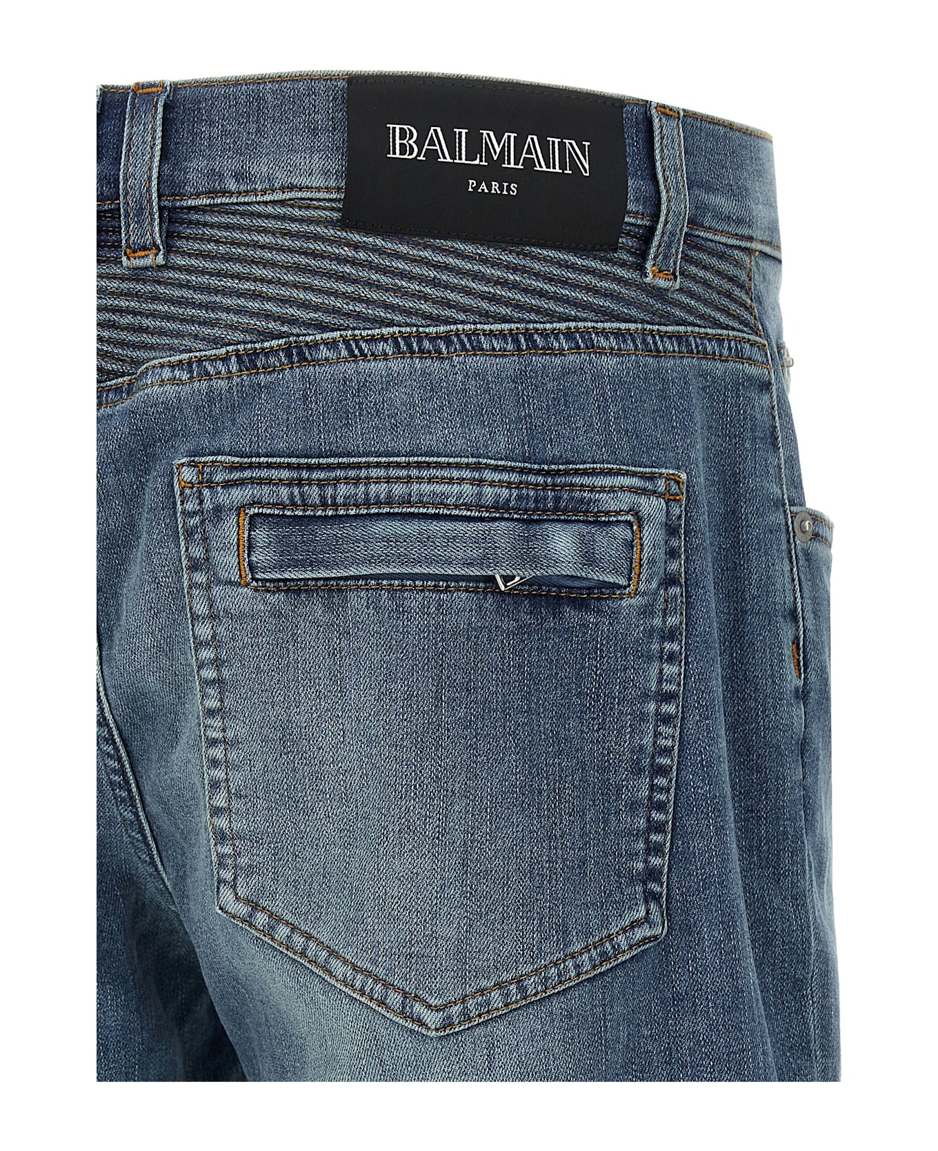 'biker' Jeans - 4