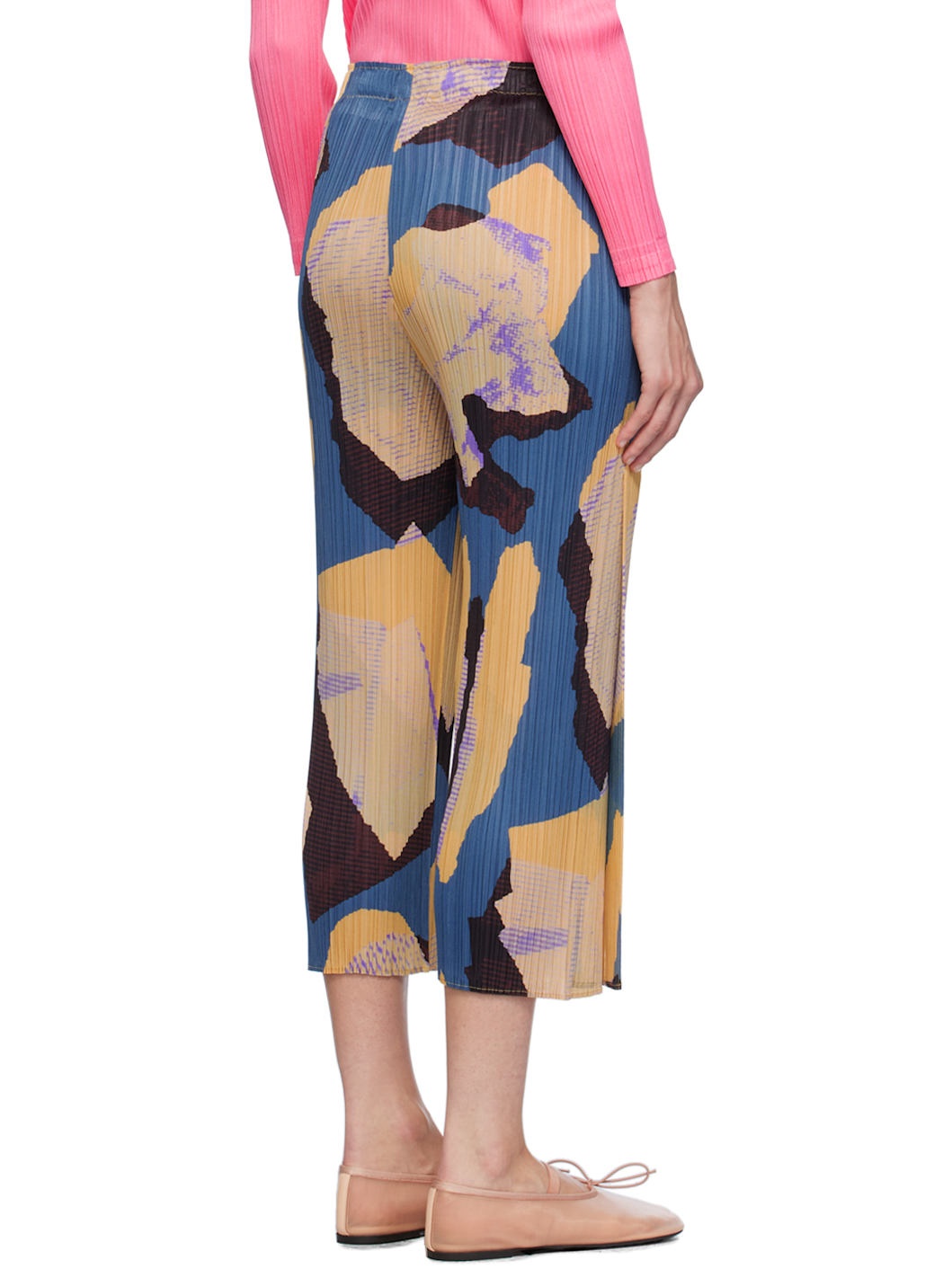 Navy & Orange Meteorite Trousers - 3
