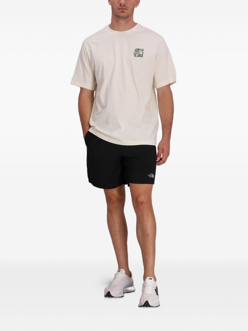 Connect graphic-print cotton T-shirt - 2