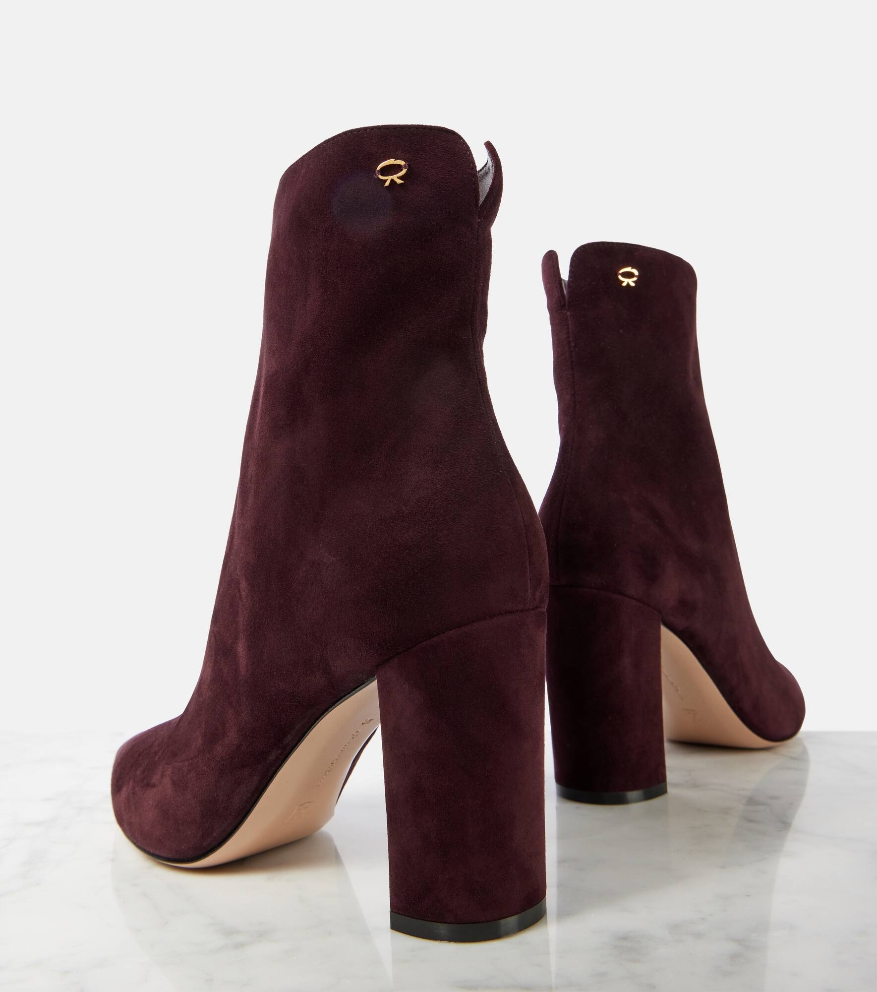 Lyell suede ankle boots - 5