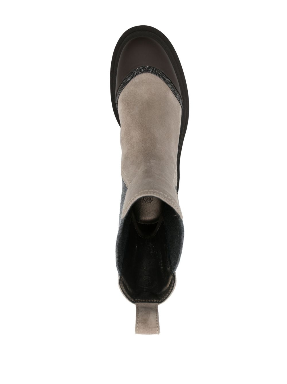 50mm suede ankle boots - 4