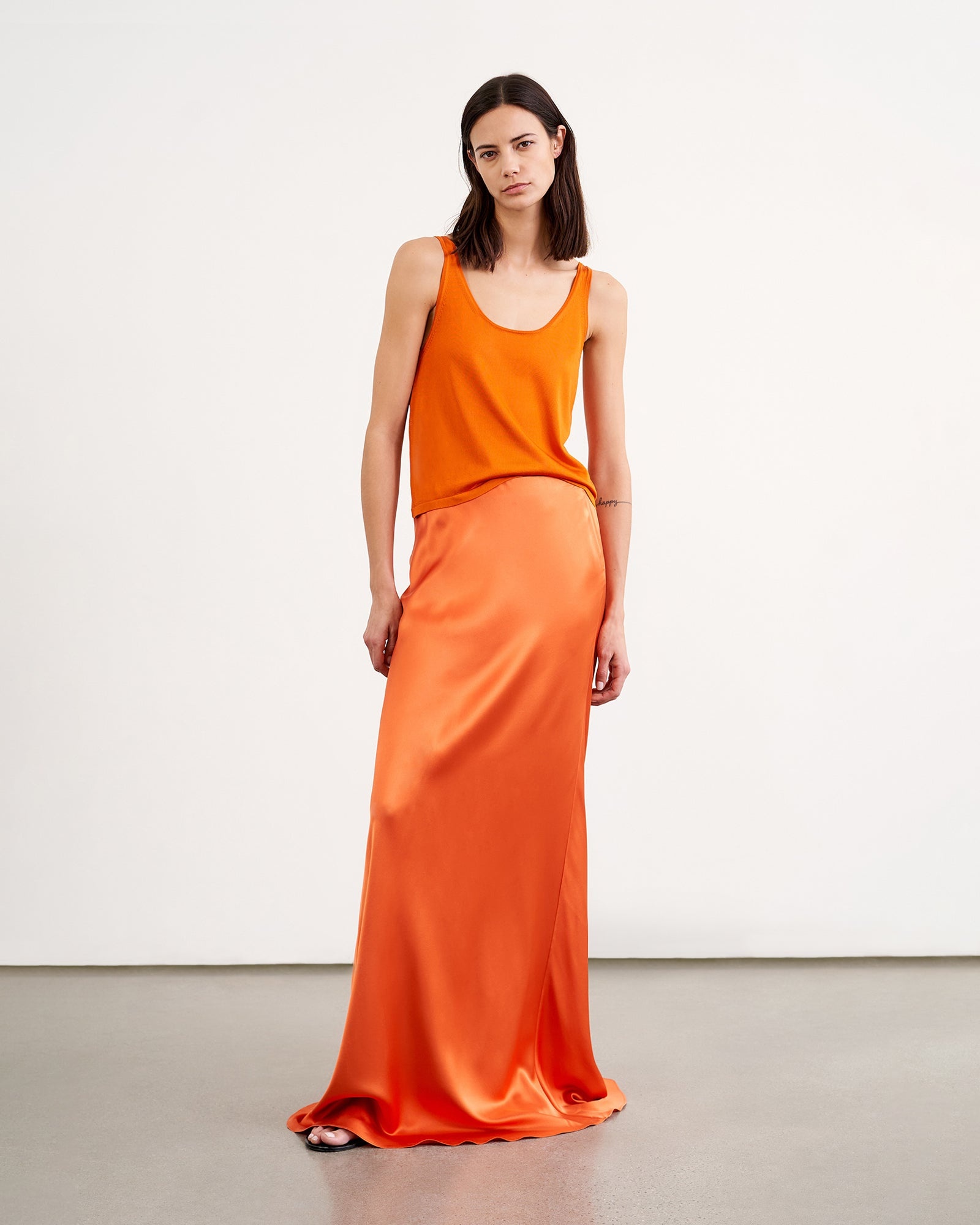 CLELIA SILK SKIRT - 2
