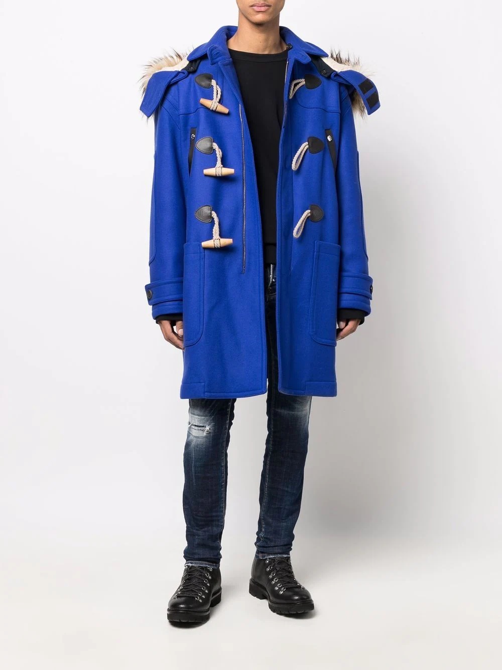 mid-length duffle coat - 2