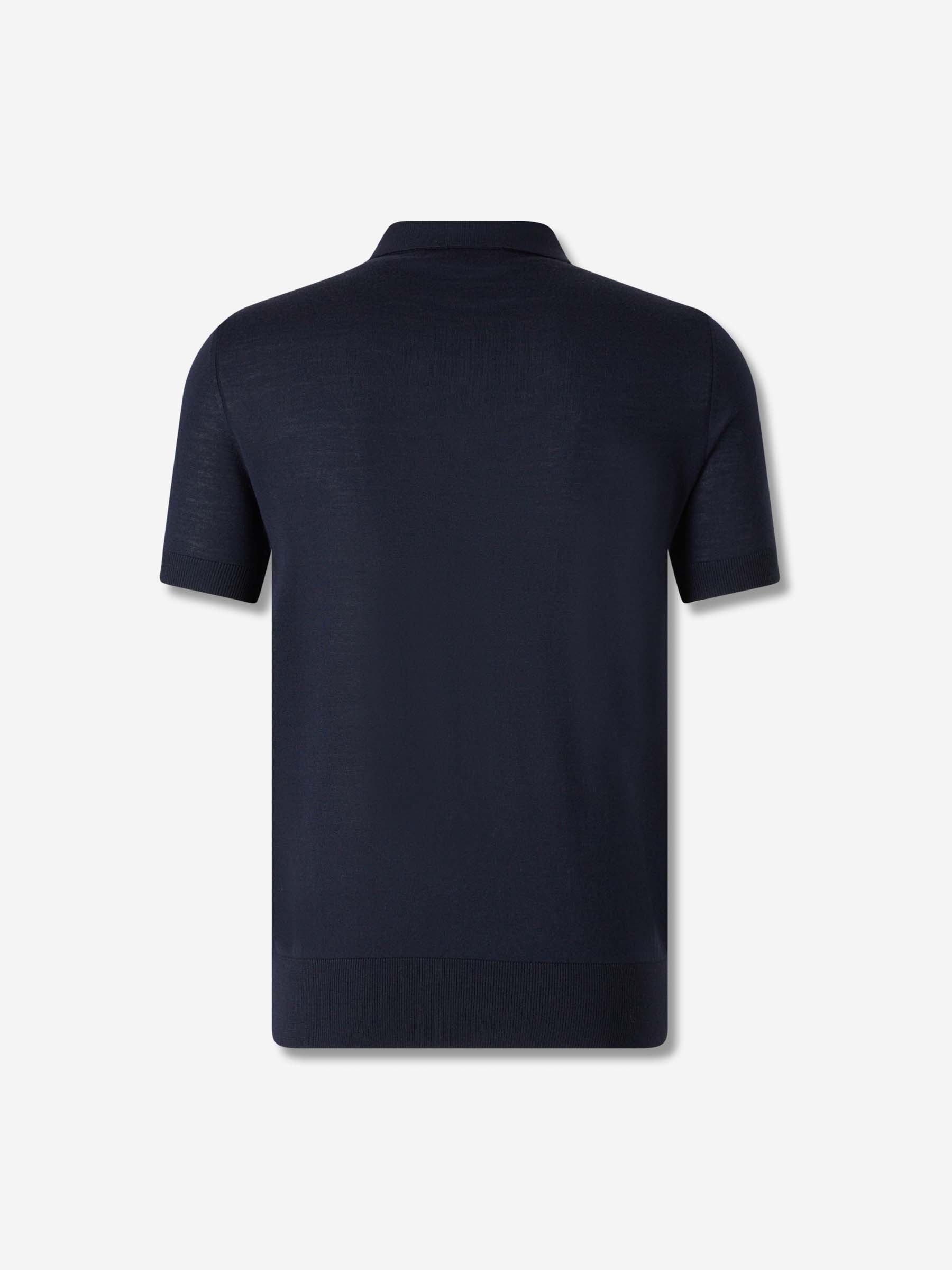 WOOL KNIT POLO - 2