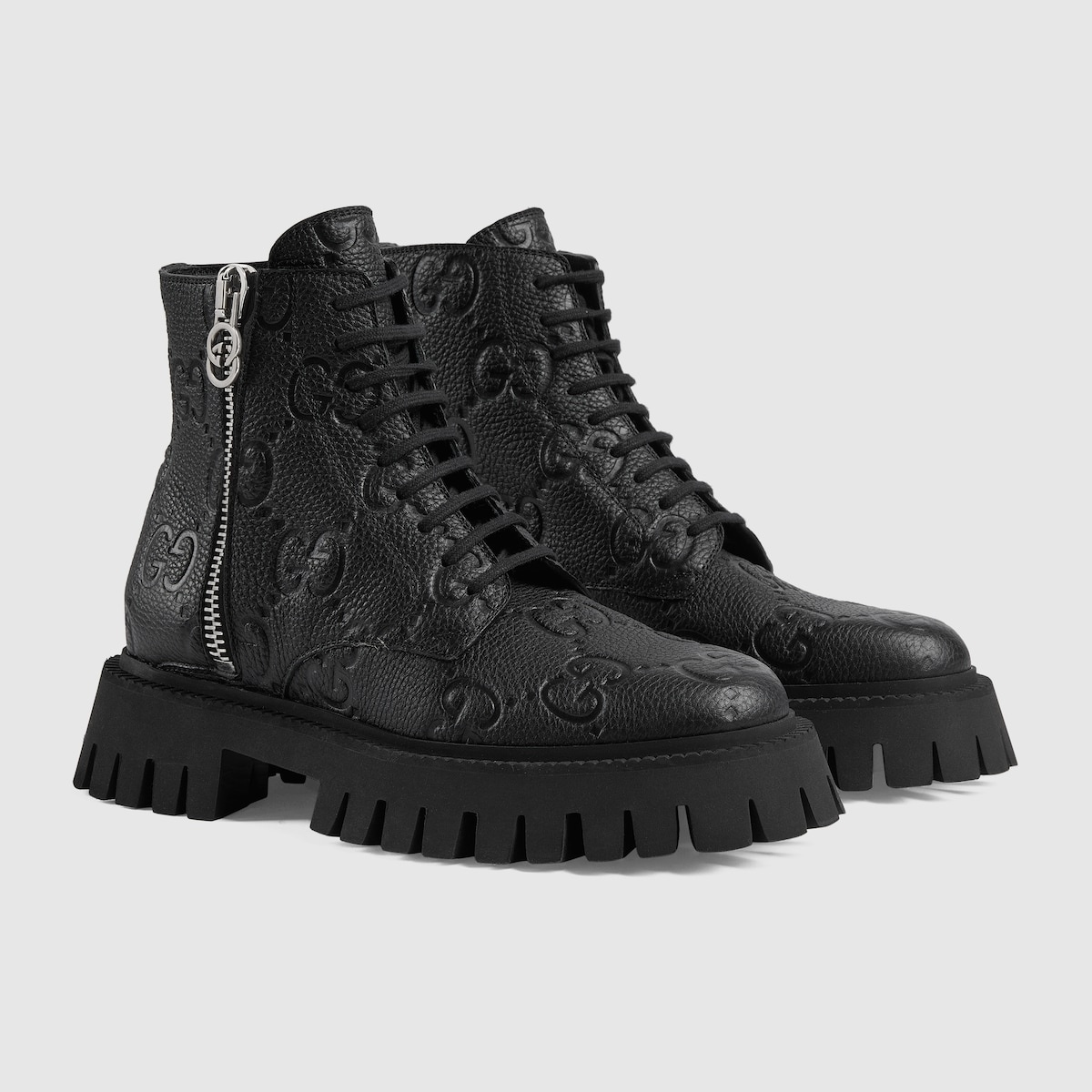 Women's GG leather boot - 2