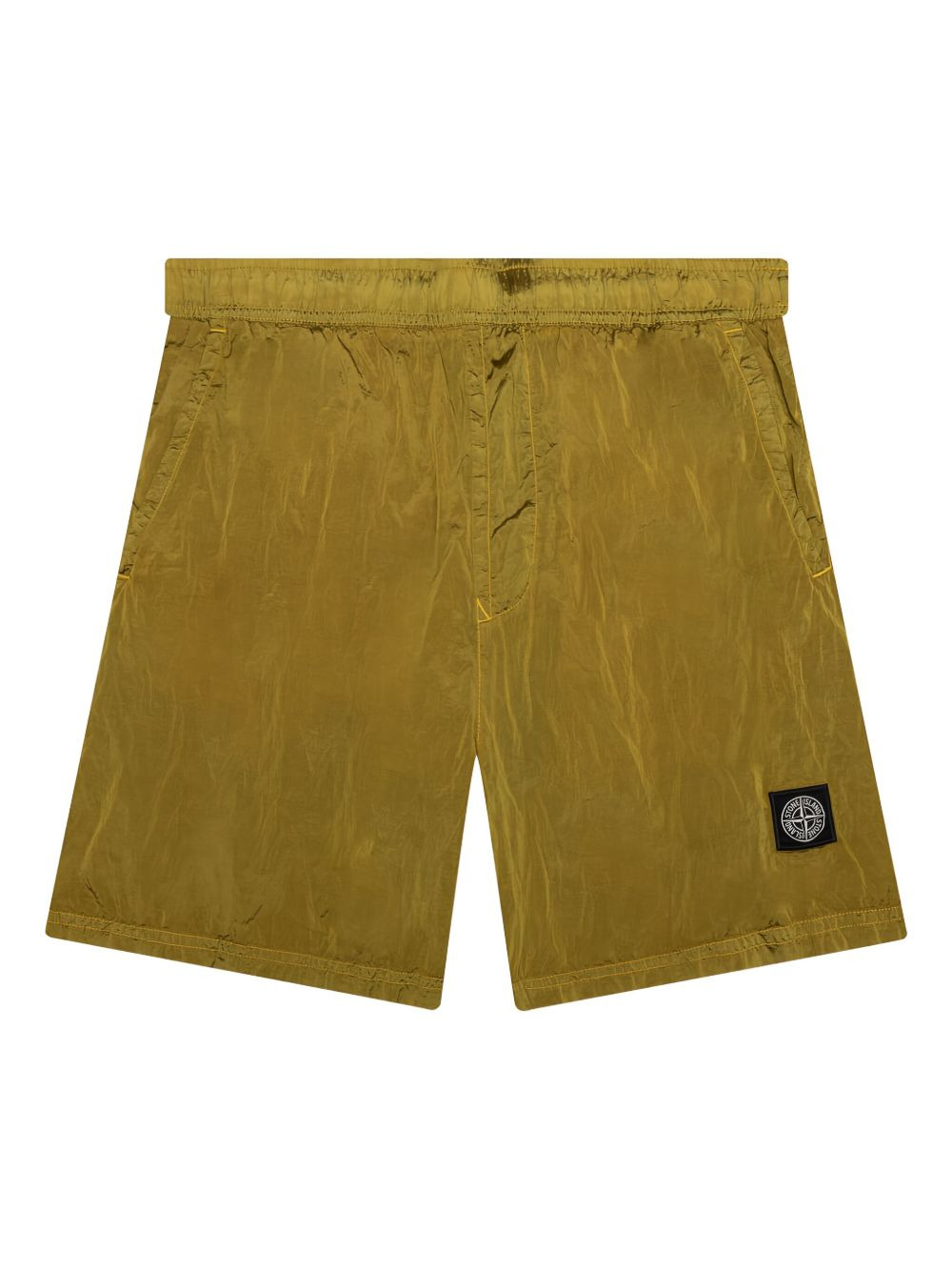 elasticated-waist swim shorts - 1