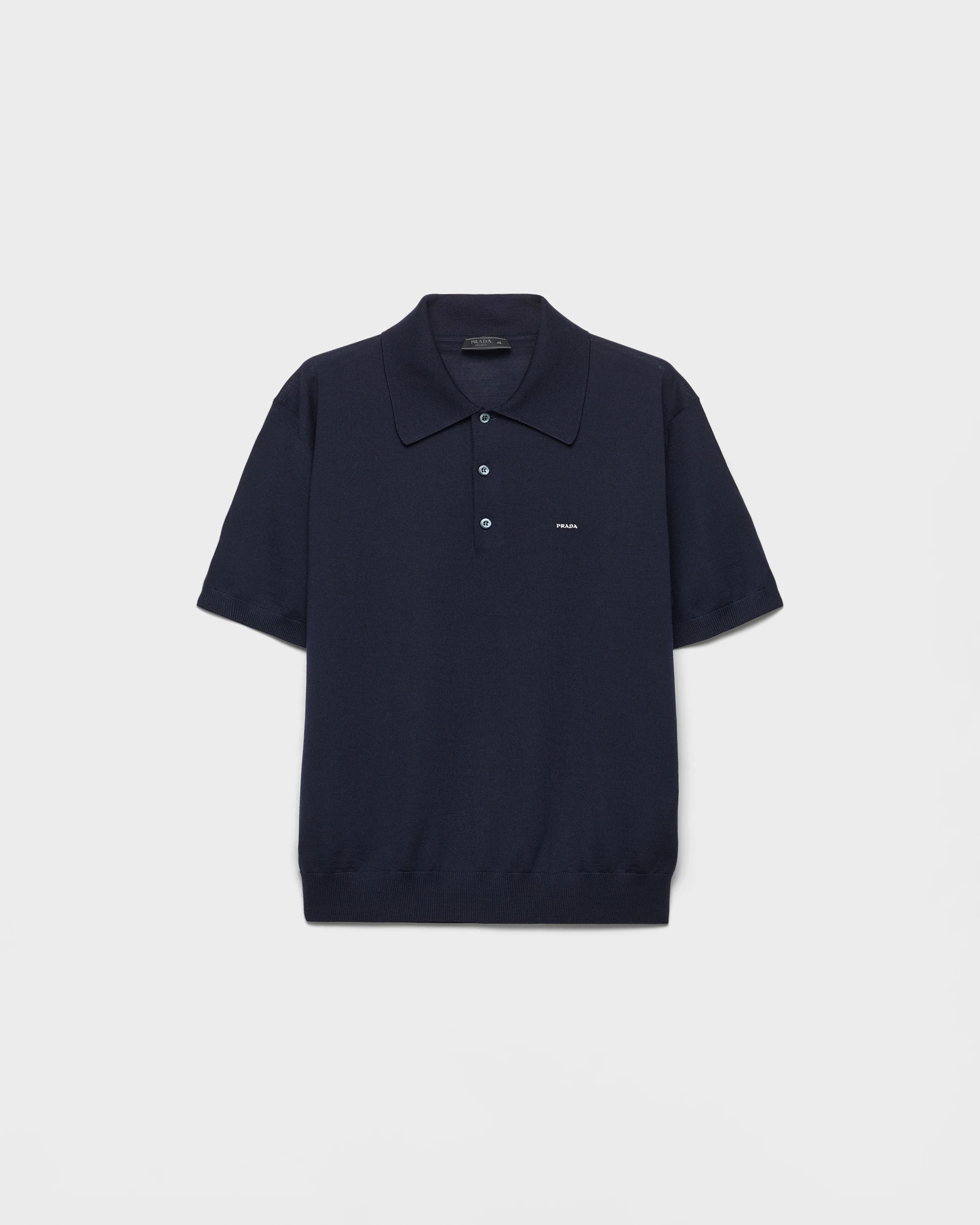 Superfine wool polo shirt - 1