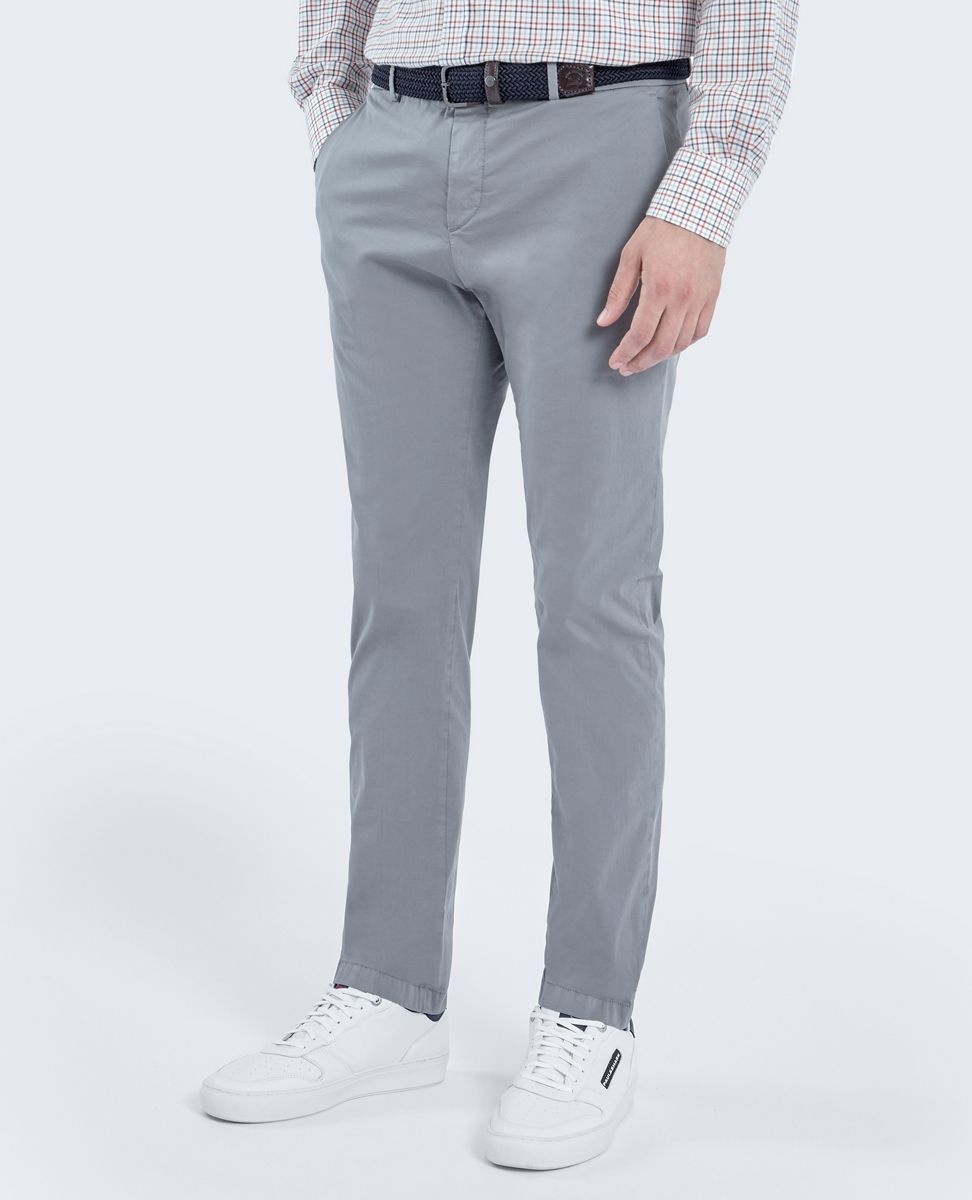 Stretch nylon and cotton Travel Trousers - 2