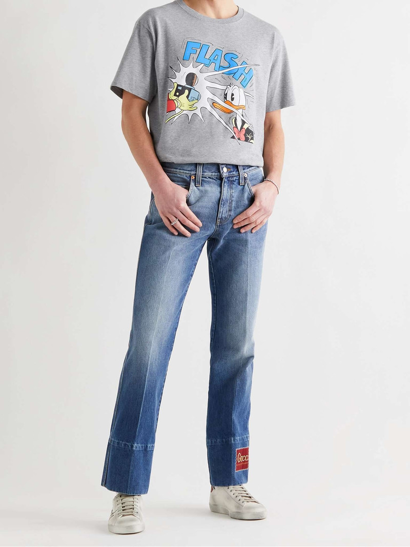 GUCCI + Disney Printed Cotton-Jersey T-Shirt outlook