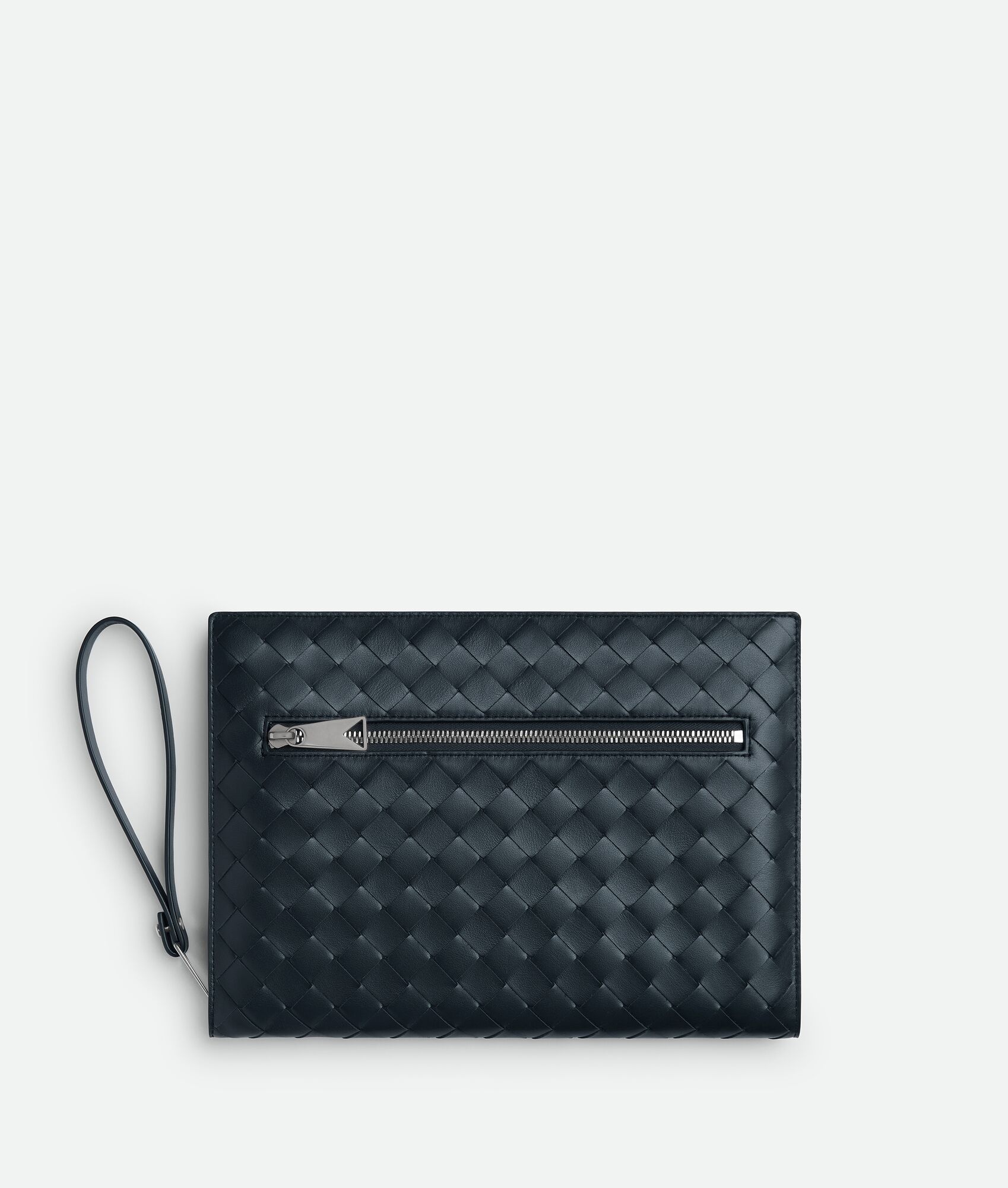 Small Intrecciato Document Case With Wristlet - 1