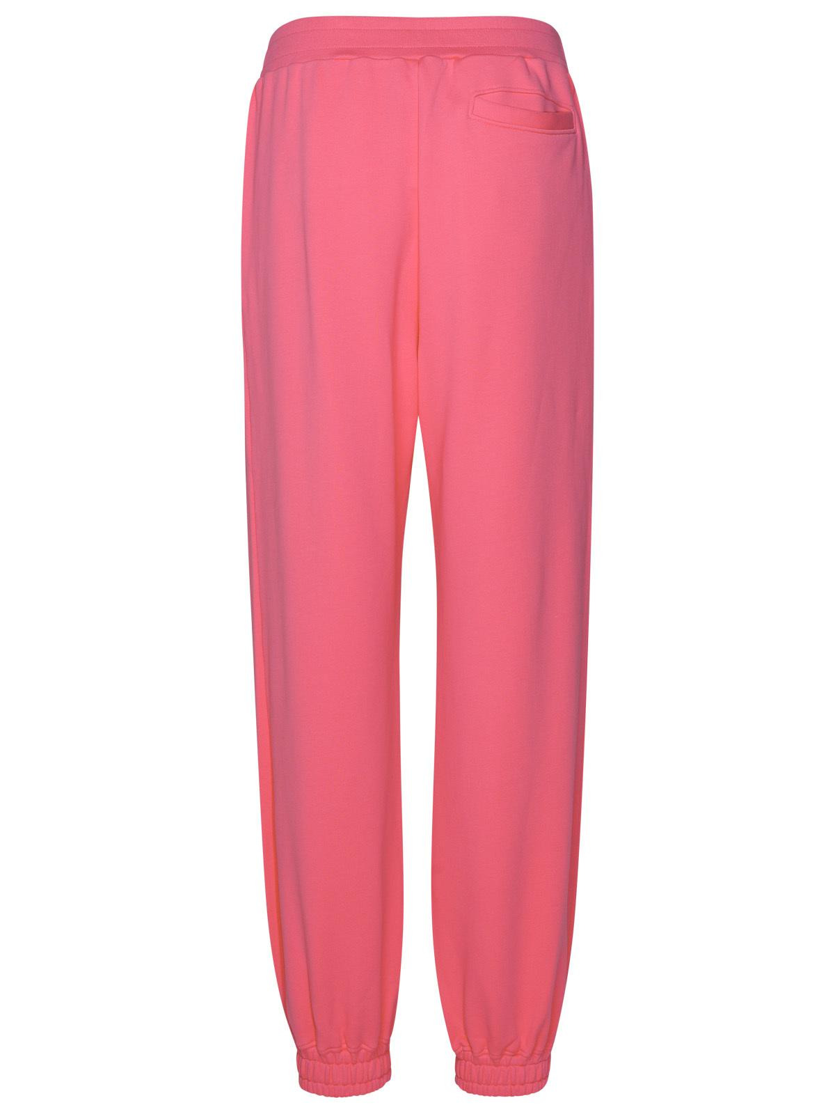 Moschino Fuchsia Cotton Pants Women - 3