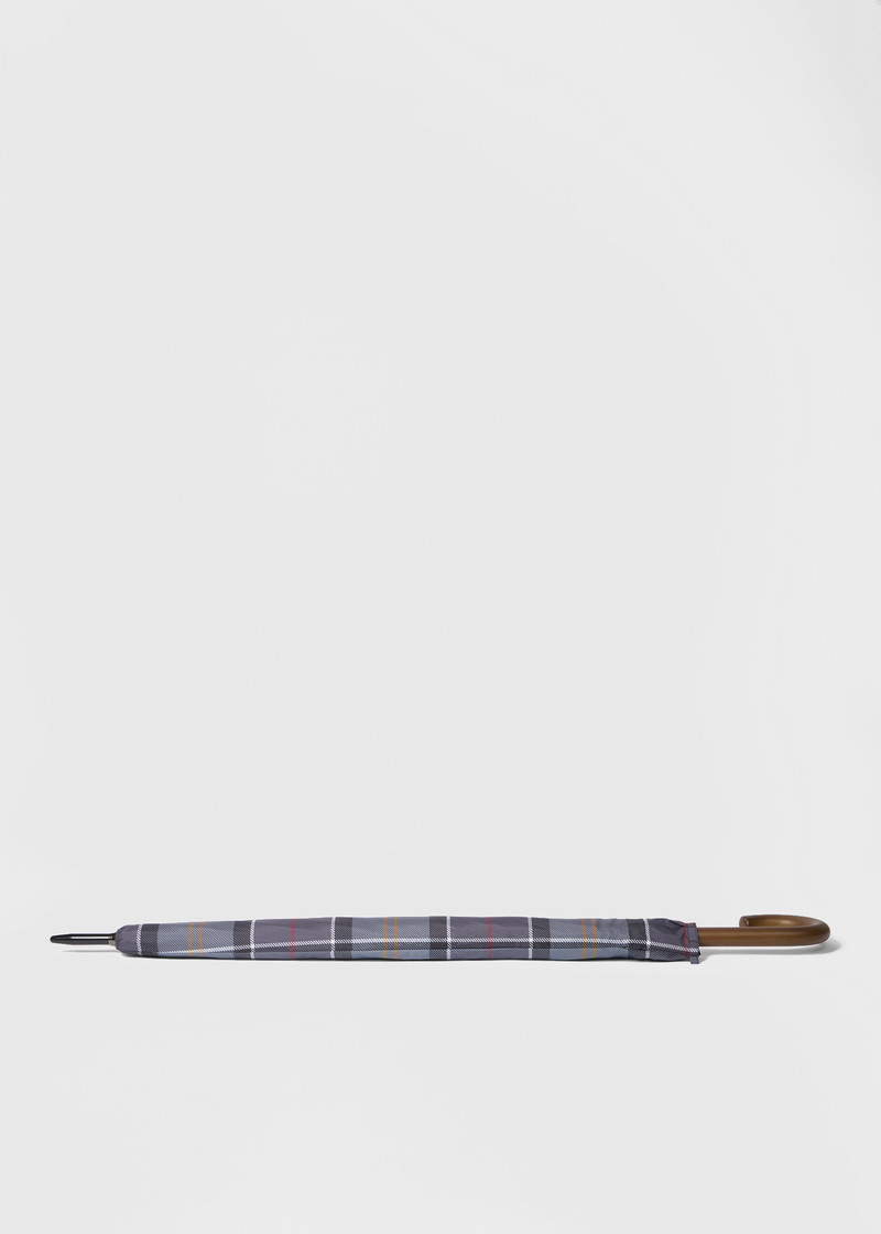 Paul Smith loves Barbour - Mixed Tartan Umbrella 8