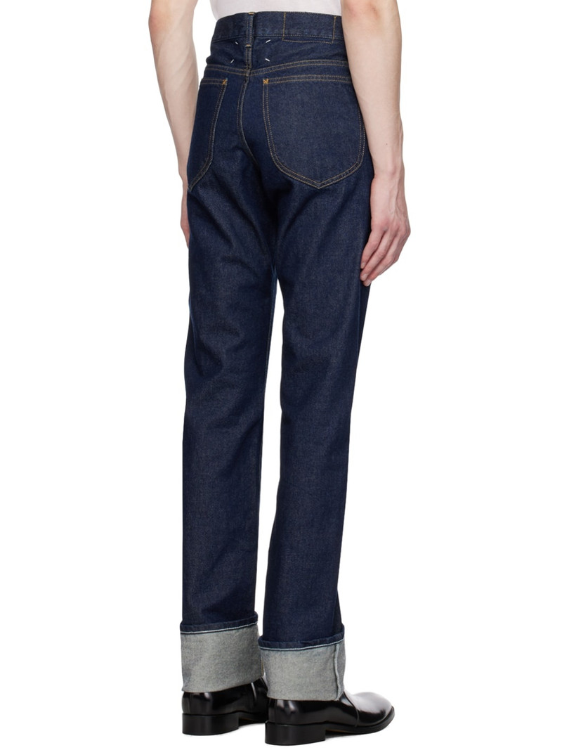 Indigo Five-Pocket Jeans 3