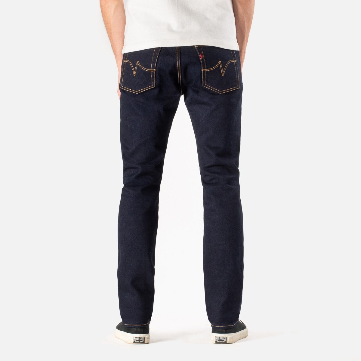 IGW-101D Ignition Works 19oz Stretch Denim Slim Fit Tapered Cut Jeans - Indigo - 3