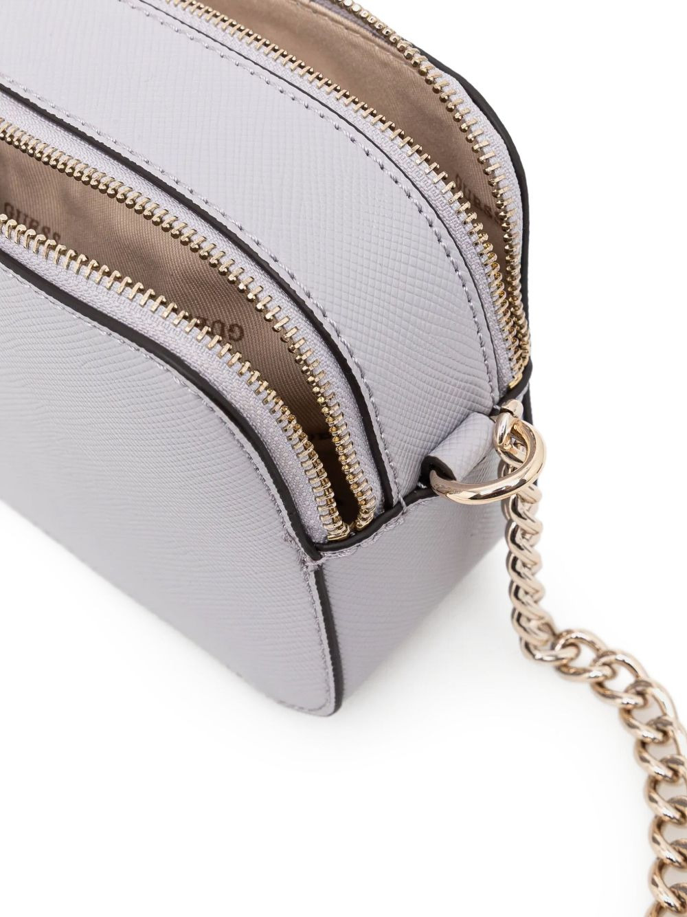 logo-plaque cross body bag - 5